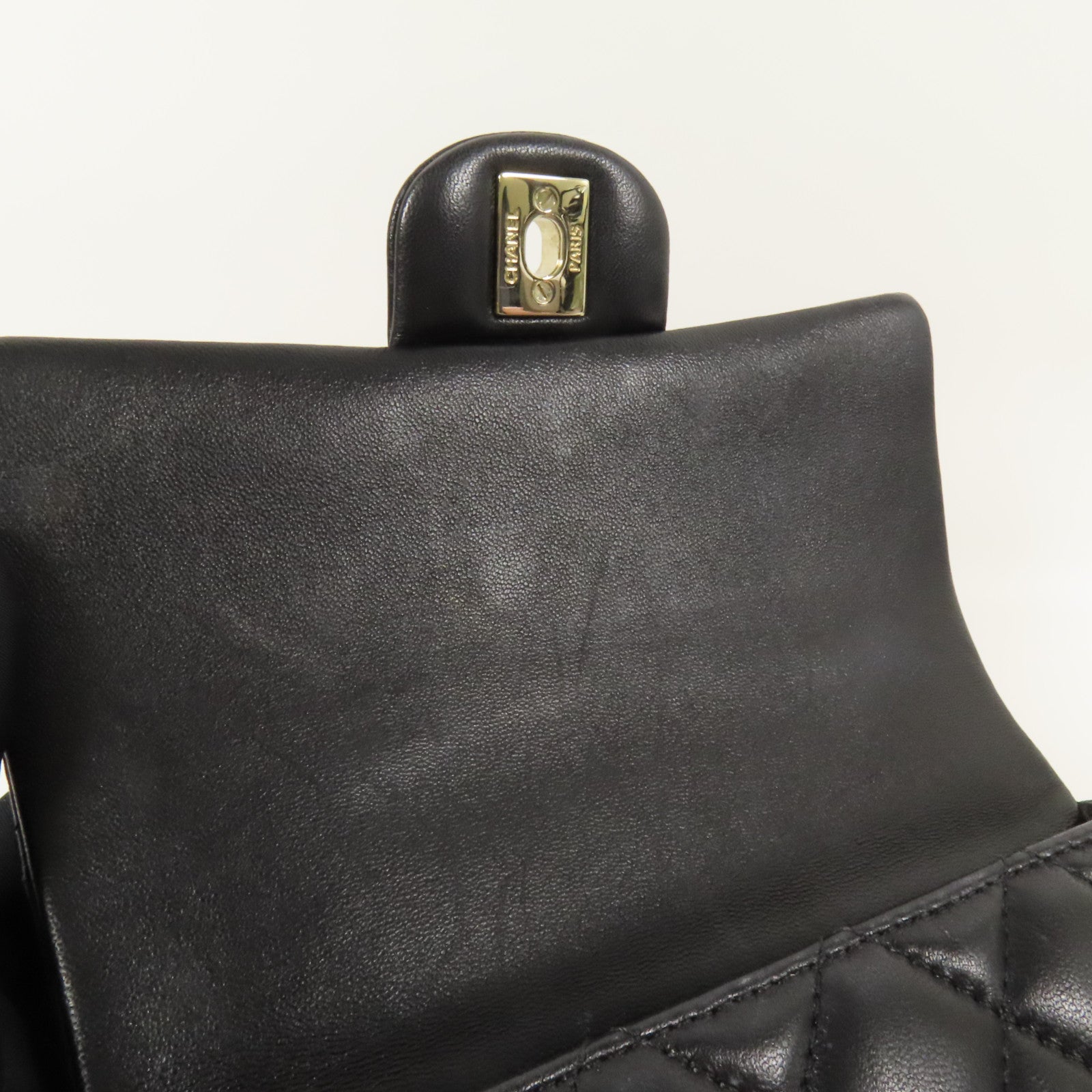 CHANEL 羊皮皮革23K Top Handle金扣手挽肩背兩用袋