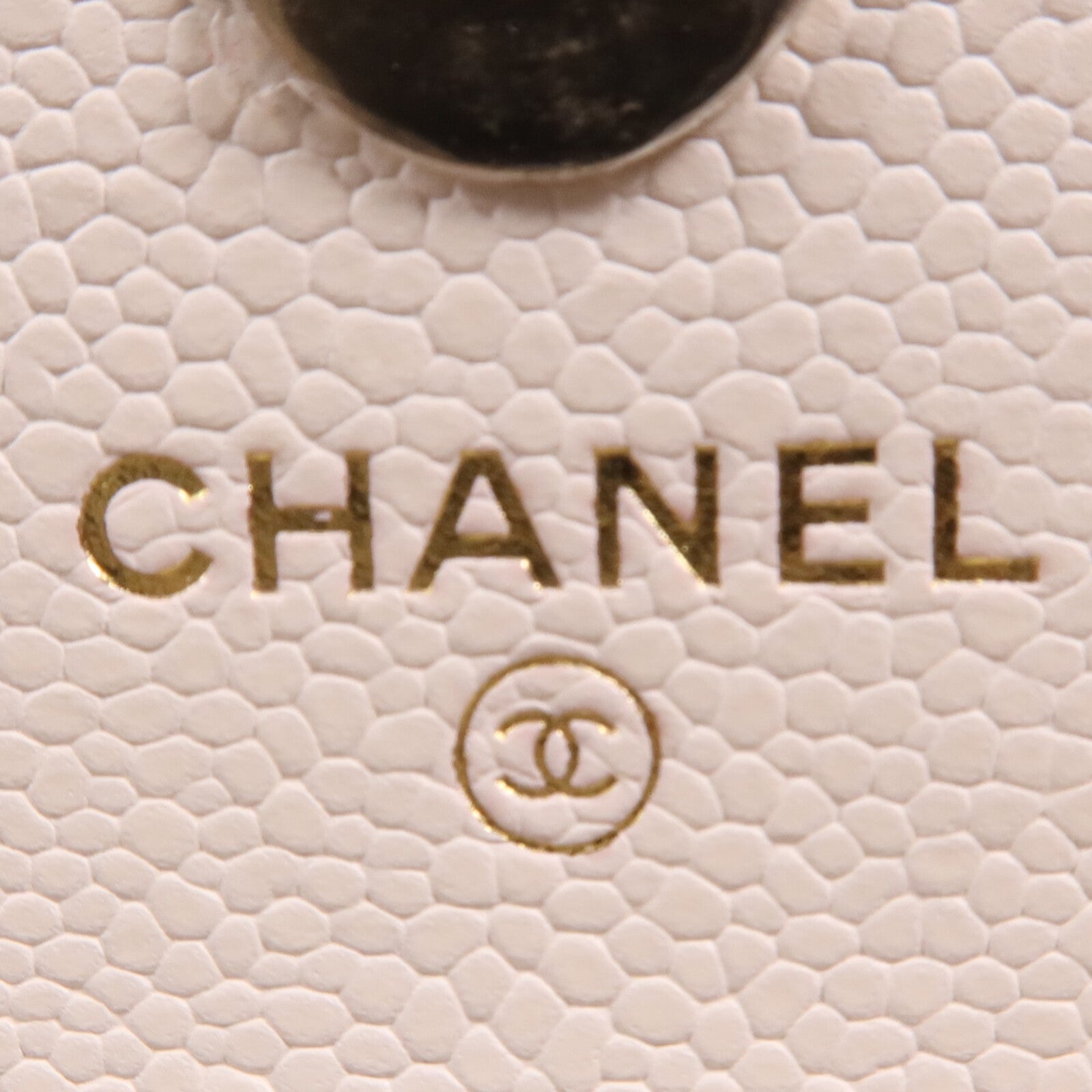 CHANEL 牛皮皮革Mini Affinity金扣手挽肩背兩用袋