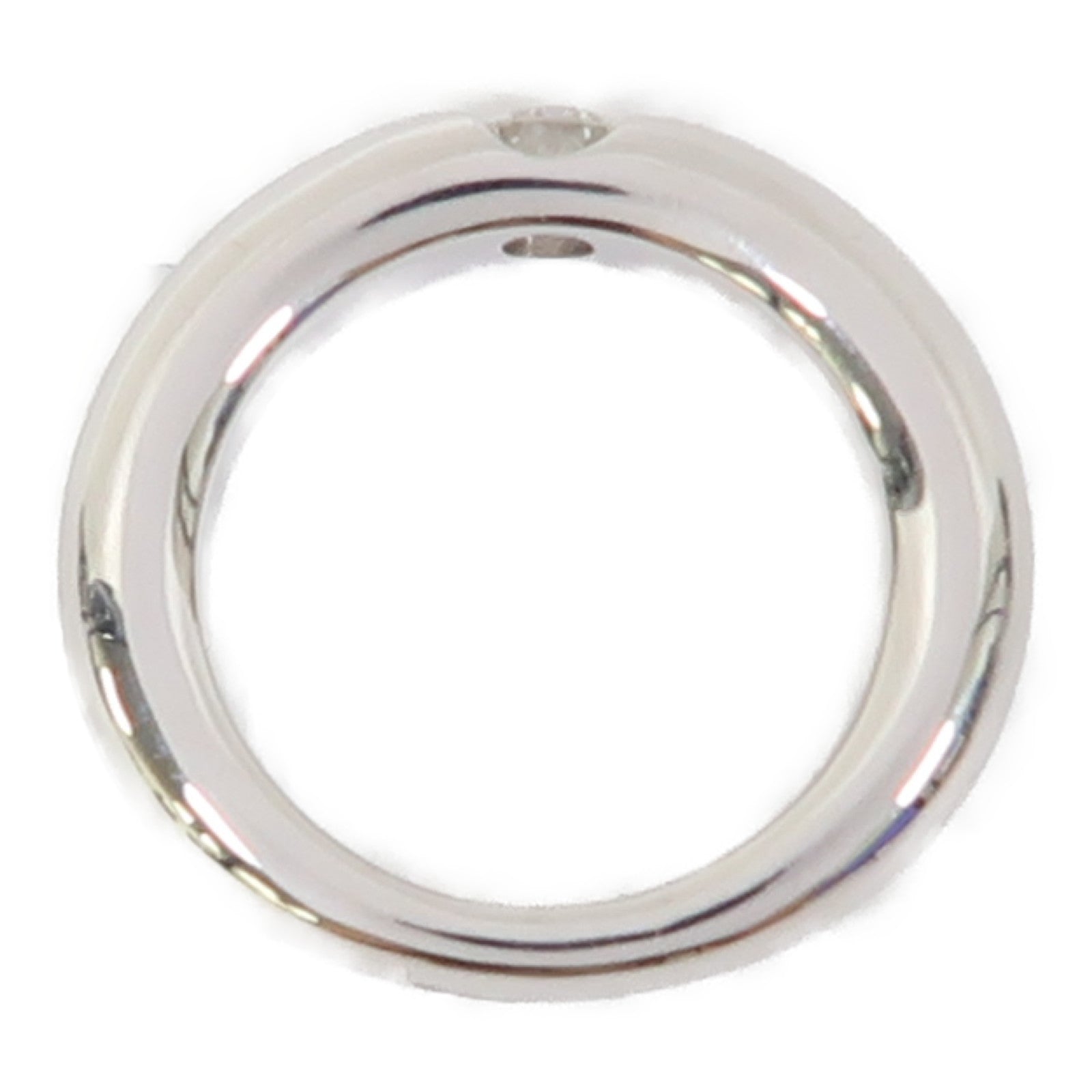 CARTIER 18K白金Ellipse Ring戒指Cartier#51/US#5.75