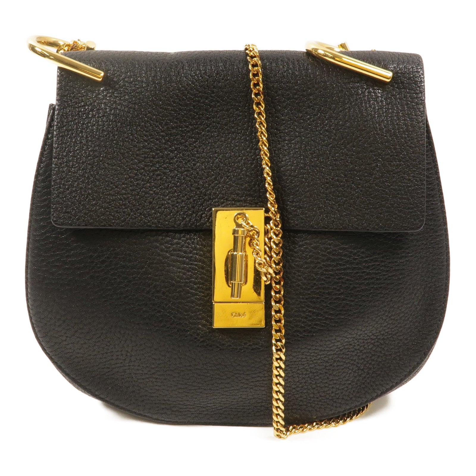 Chloe 牛皮皮革Shoulder Bag鏈帶肩背袋