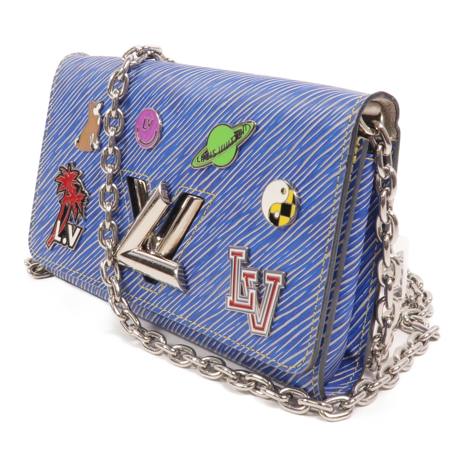 LOUIS VUITTON Epi Twist Chain鏈帶肩背袋