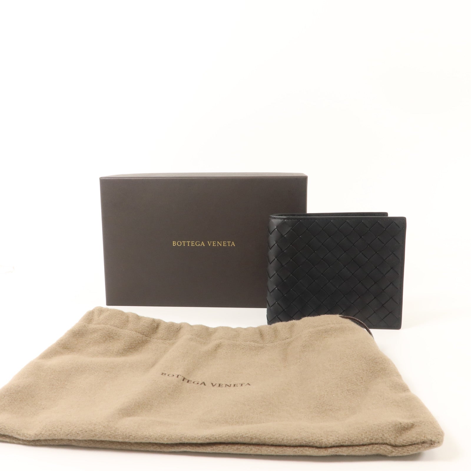 BOTTEGA VENETA 牛皮皮革Compact Wallet錢包
