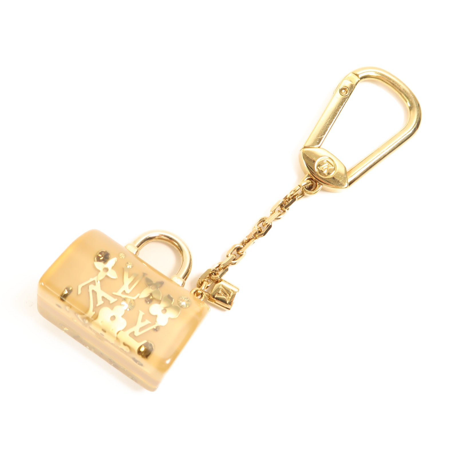 LOUIS VUITTON PVC Key Ring/Charm金扣鑰匙圈/掛飾