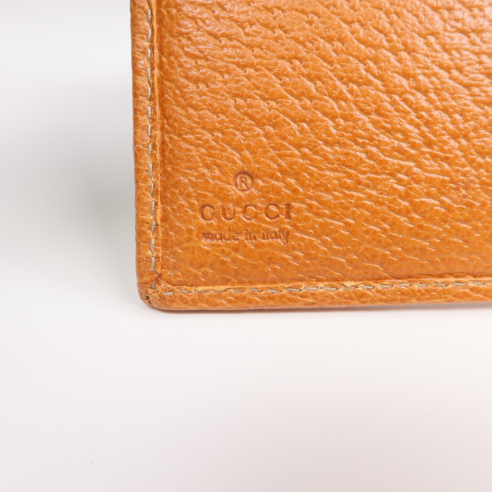 GUCCI 帆布/皮革Wallet金扣錢包