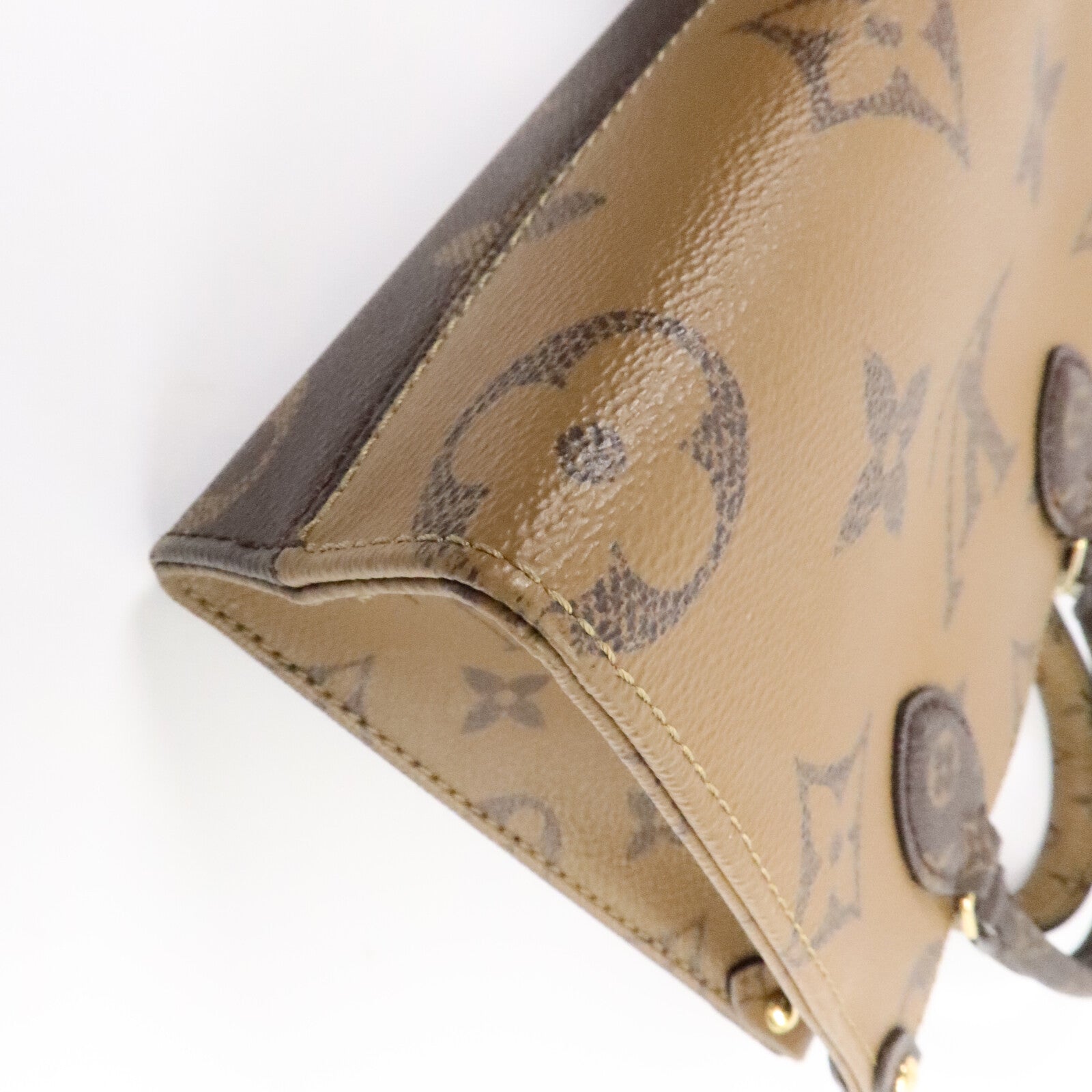 LOUIS VUITTON Monogram Reverse OnTheGo BB手挽肩背兩用袋