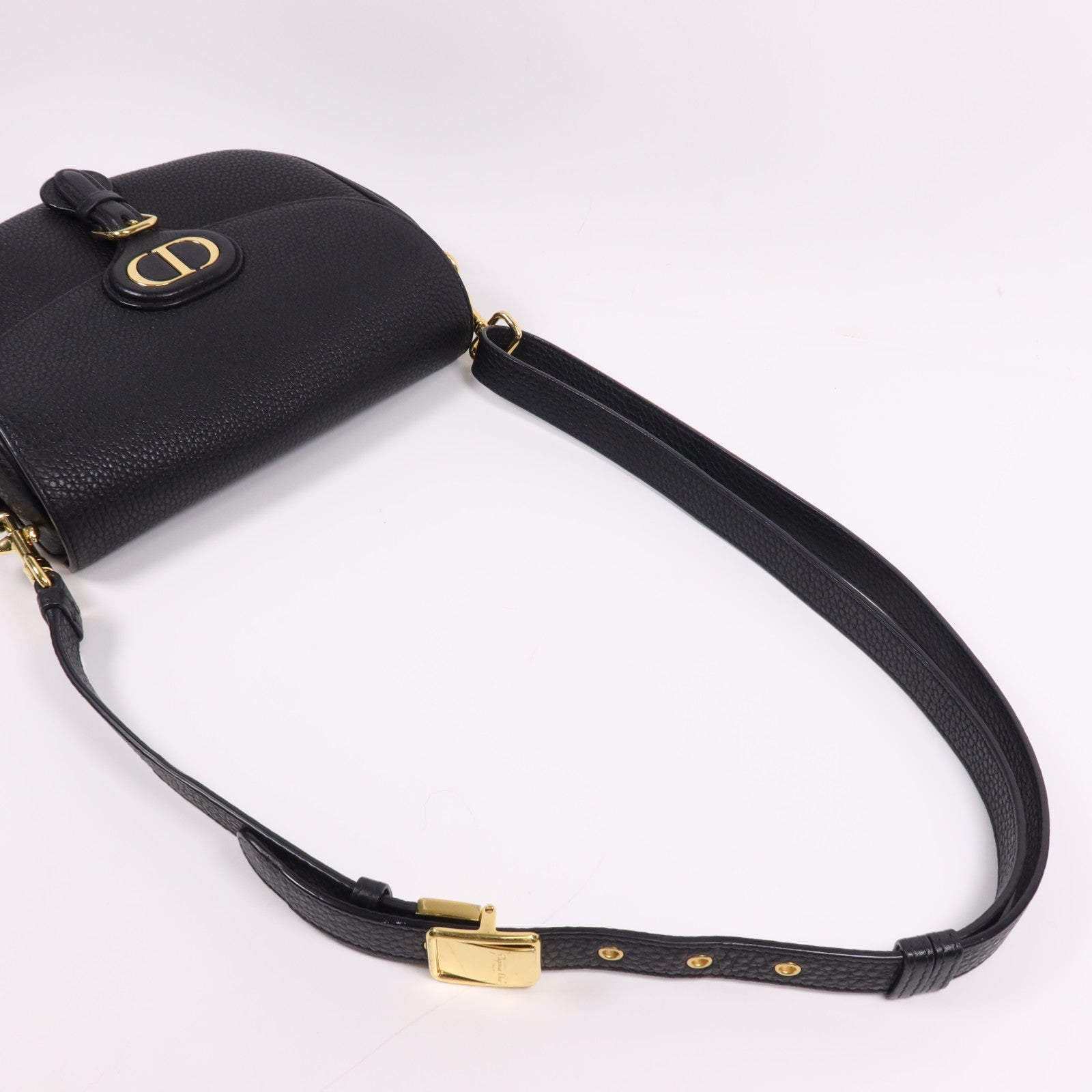 Dior 牛皮皮革Bobby Small金扣肩背袋