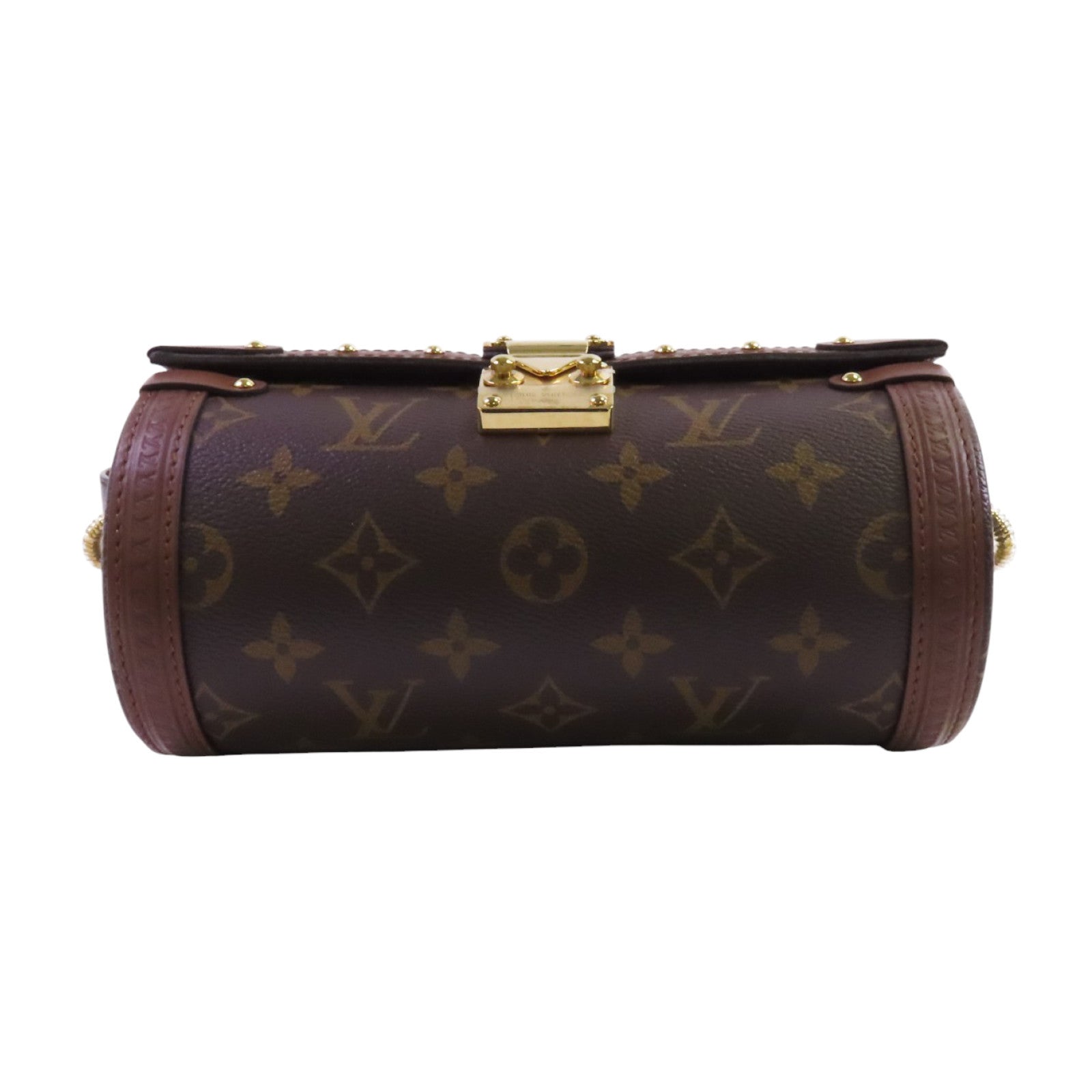 LOUIS VUITTON 【激減優惠】Monogram Papillon金扣手挽肩背兩用袋