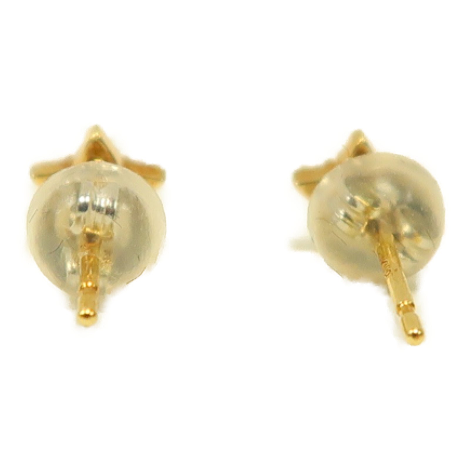 JEWELRY 18K黃金Diamond Earrings鑽石耳環金色