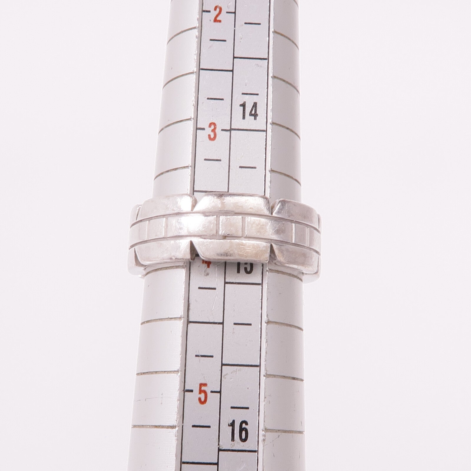 CARTIER 18K白金Ring戒指Cartier#46/US#3.75