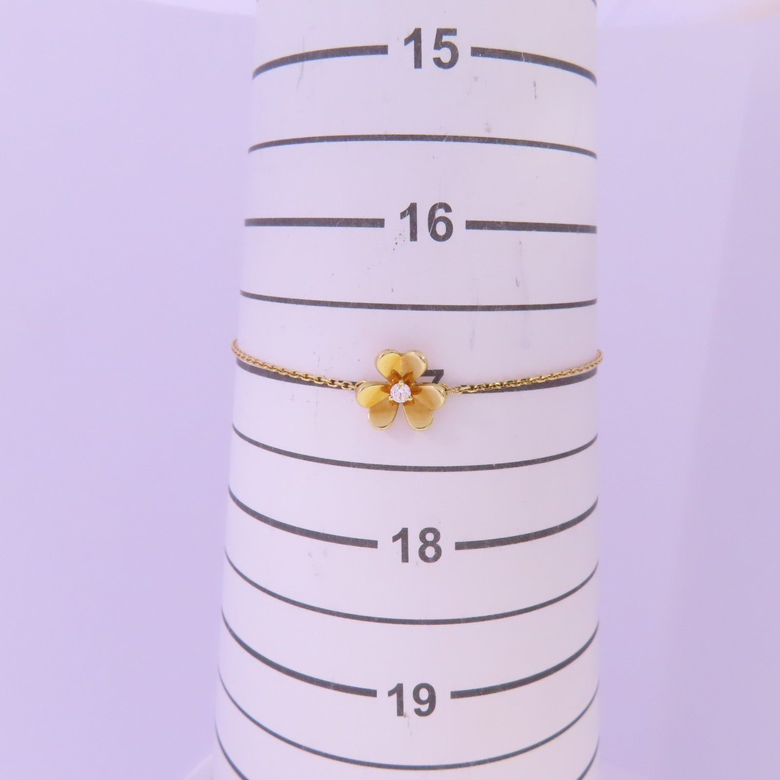Van Cleef & Arpels 18K黃金/鑽石Frivole Diamond Bracelets手鏈