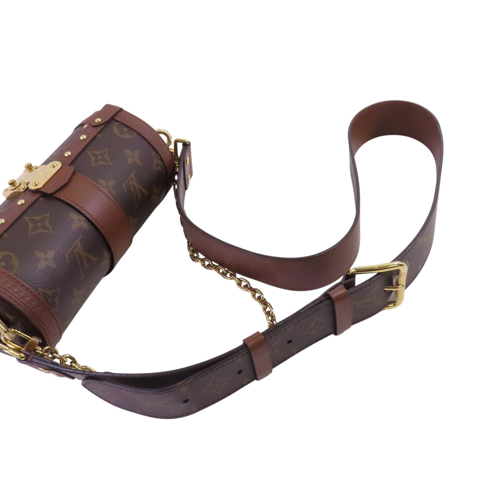 LOUIS VUITTON 【激減優惠】Monogram Papillon金扣手挽肩背兩用袋