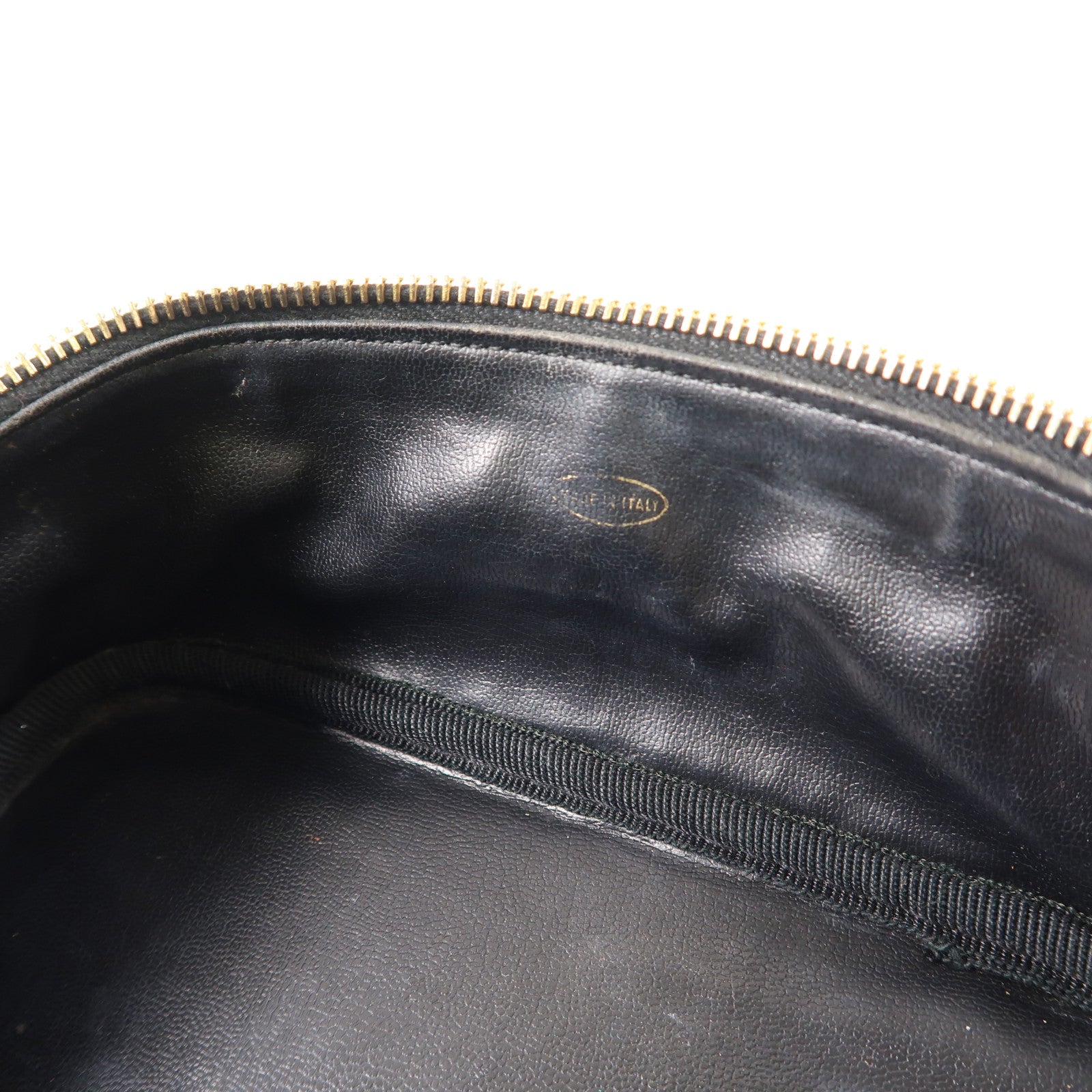 CHANEL 牛皮皮革Vintage Vanity Case金扣手挽袋