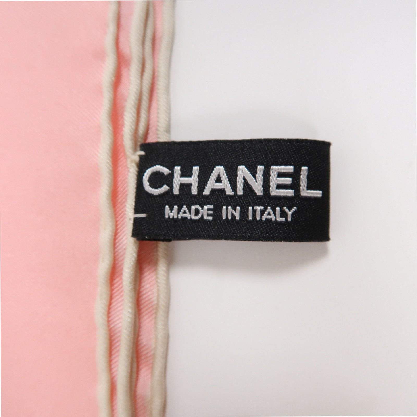 CHANEL 絲質Scarf絲巾粉紅色