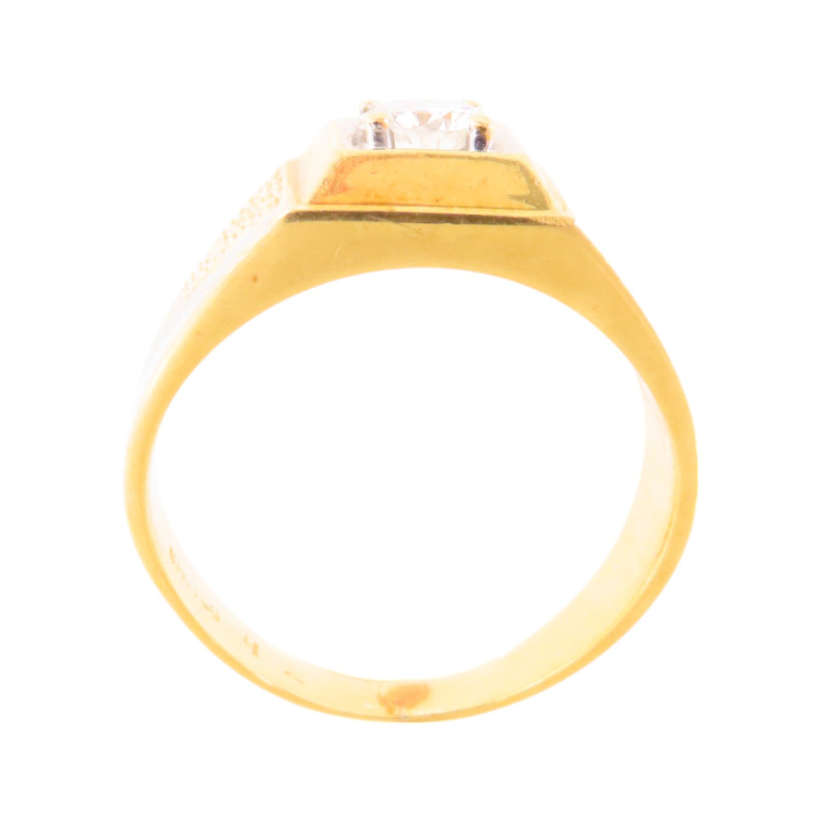 JEWELRY 【激減優惠】18K黃金/白金/鑽石Diamond Ring戒指US#6.25