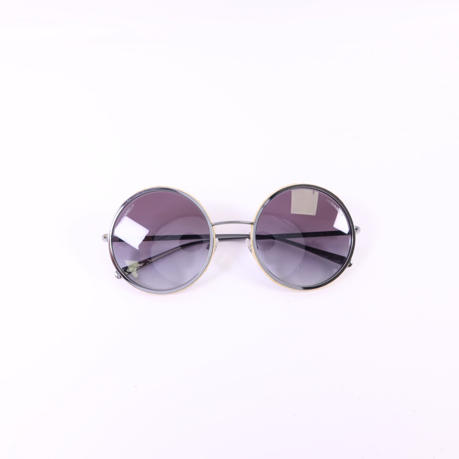 CHANEL Metal/Raffia Sunglasses太陽眼鏡