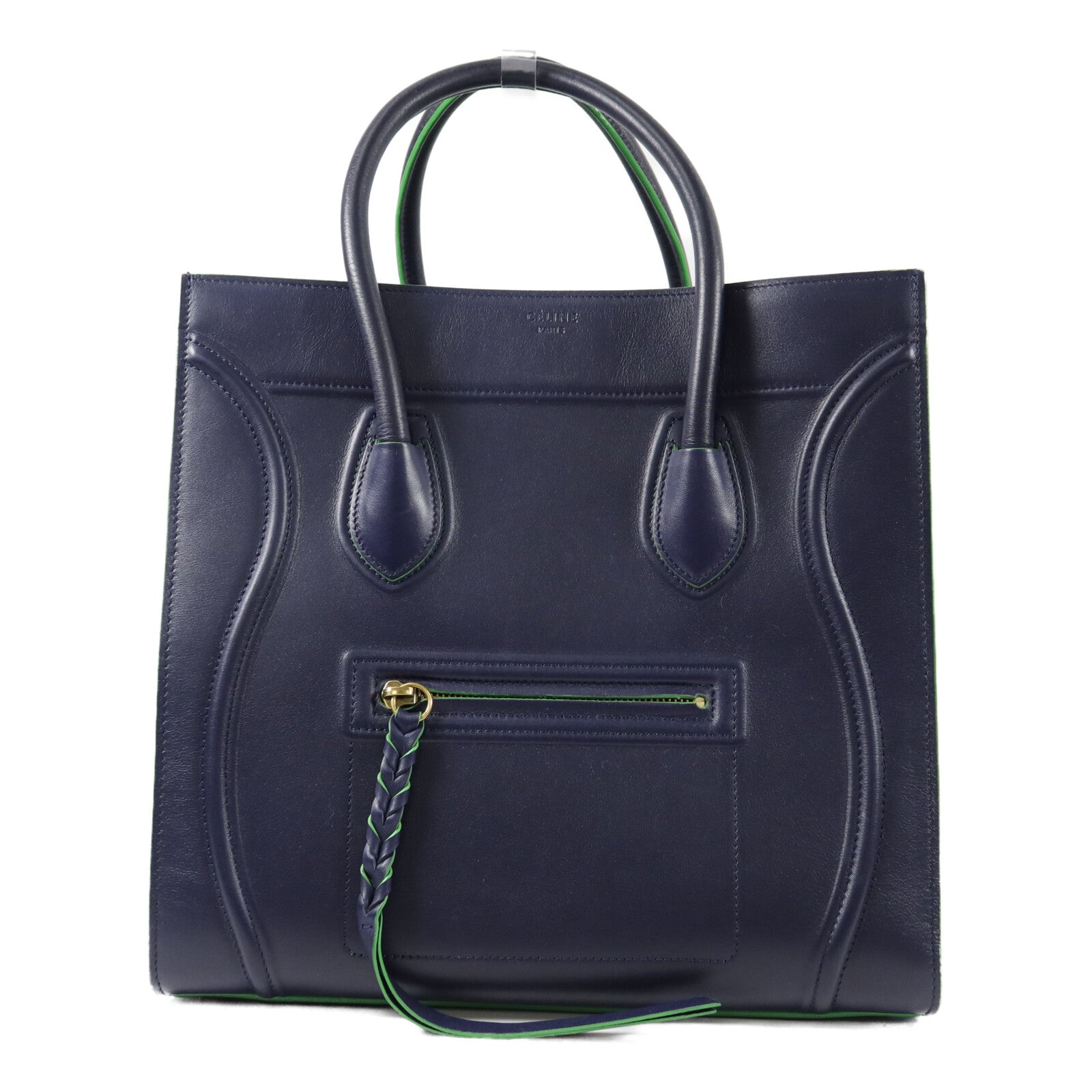 CELINE 牛皮皮革Phantom手挽袋