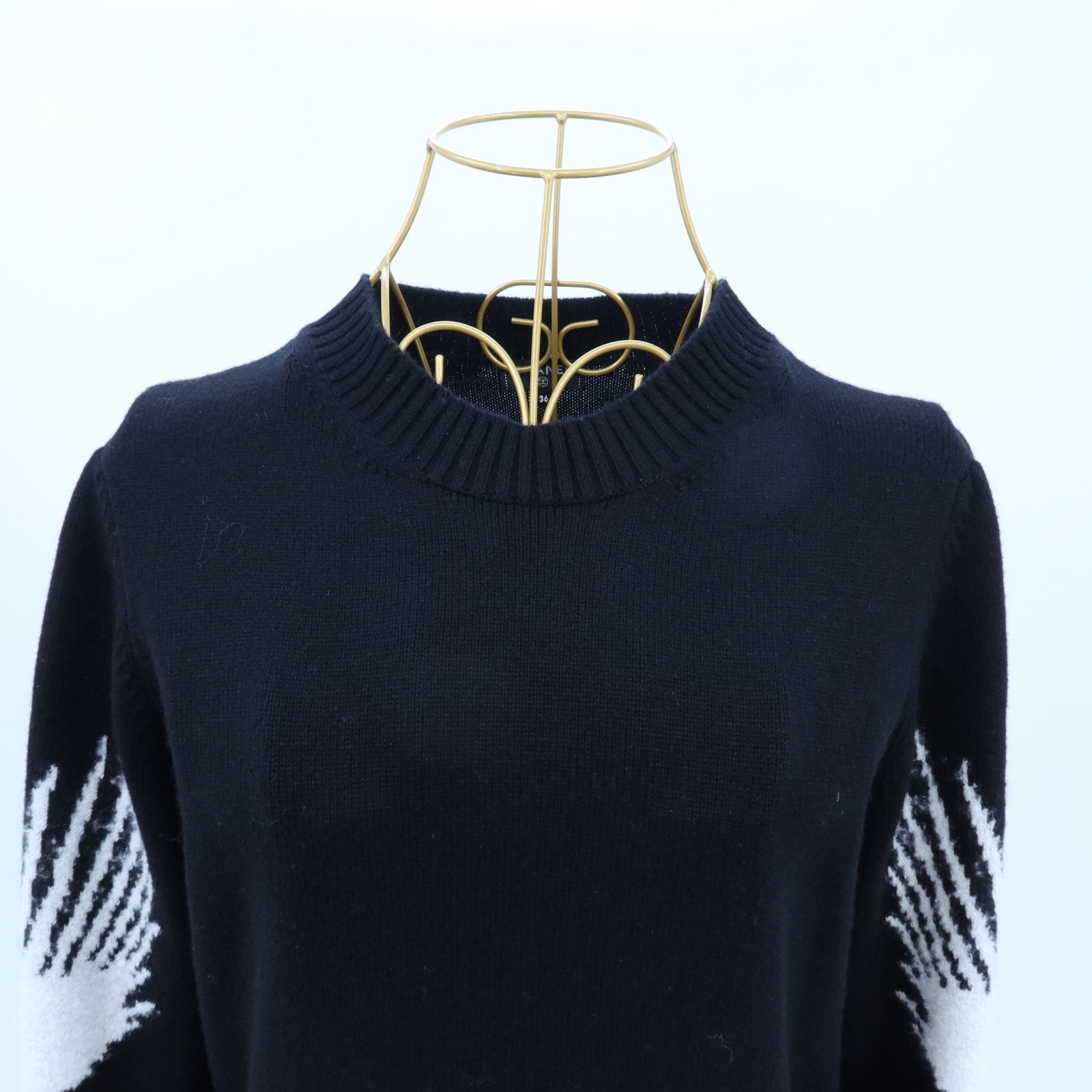 CHANEL Cashmere/Silk Knitted Top上衣