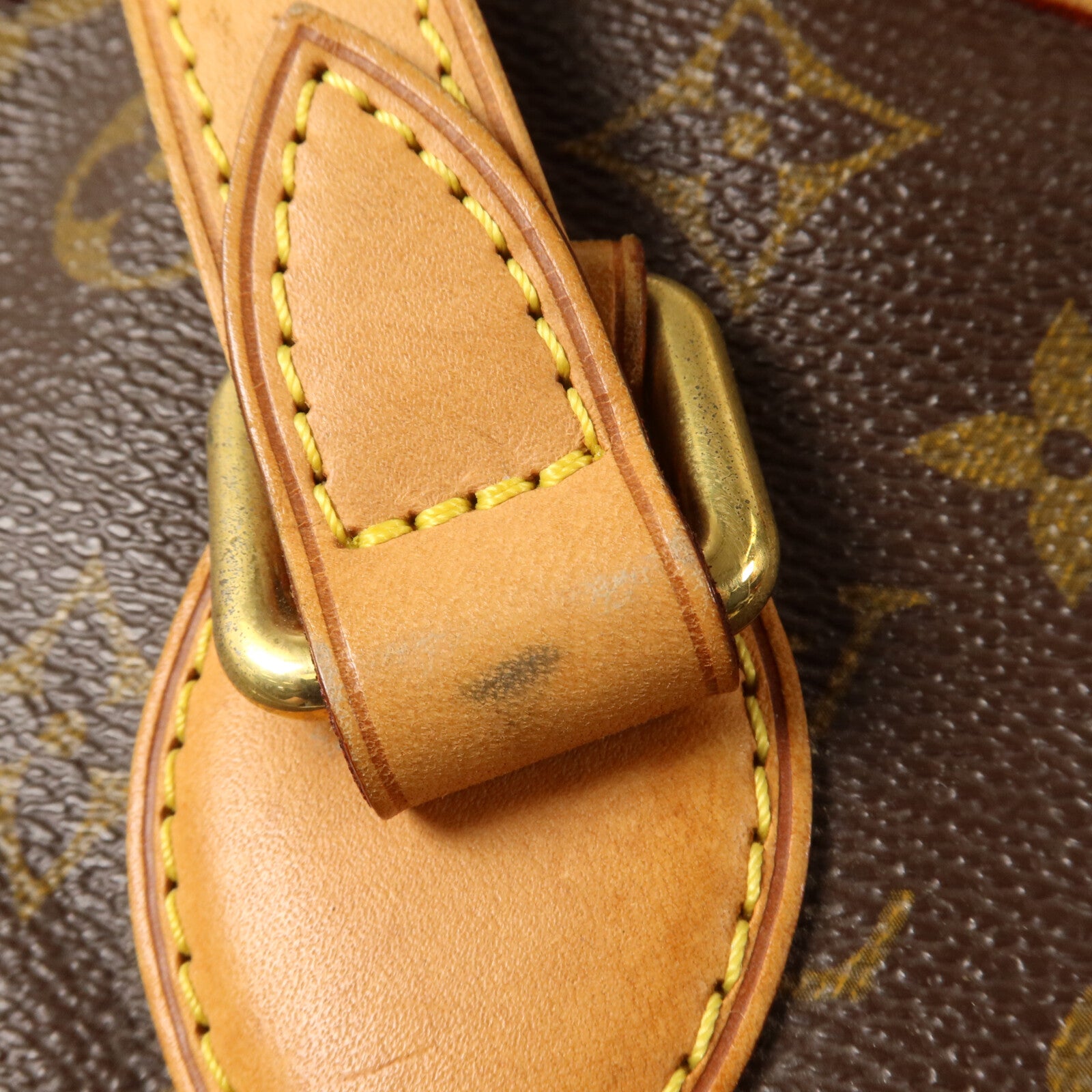 LOUIS VUITTON Monogram Palermo PM手挽肩背兩用袋棕色