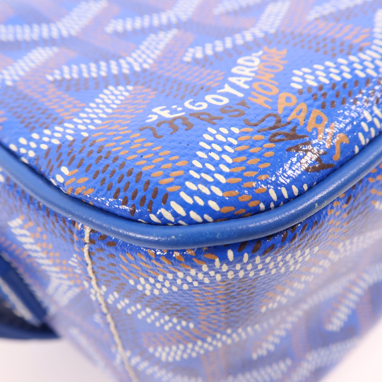 GOYARD 塗層帆布Sac Cap Vert銀扣肩背袋