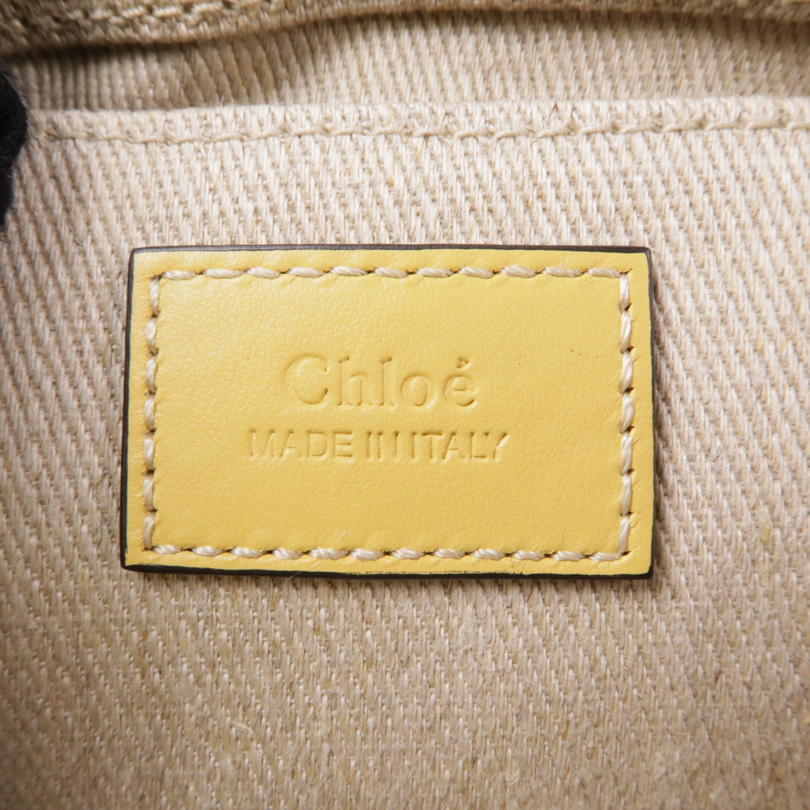 Chloe 帆布Mini Woody Tote Bag手挽肩背兩用袋