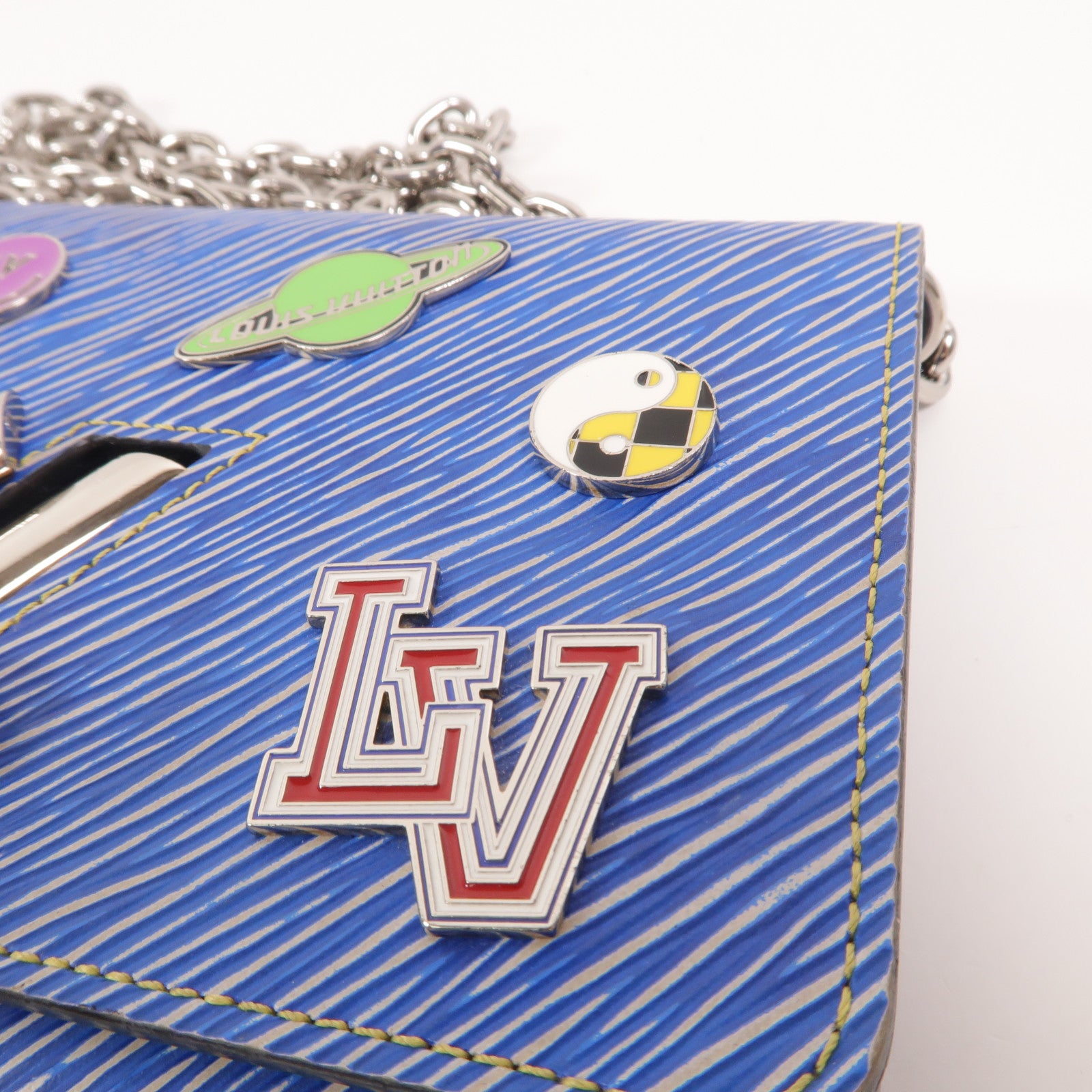LOUIS VUITTON Epi Twist Chain鏈帶肩背袋