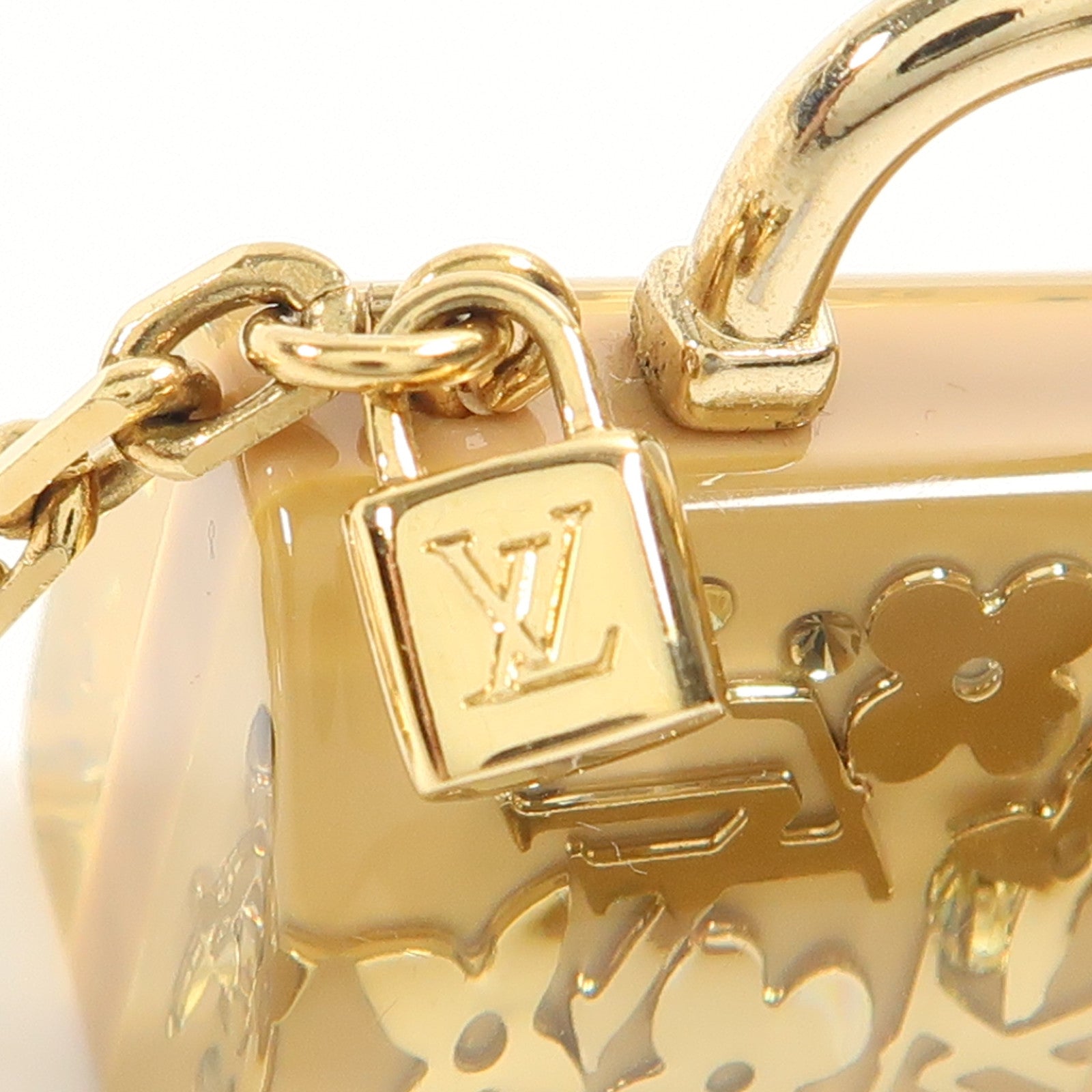 LOUIS VUITTON PVC Key Ring/Charm金扣鑰匙圈/掛飾