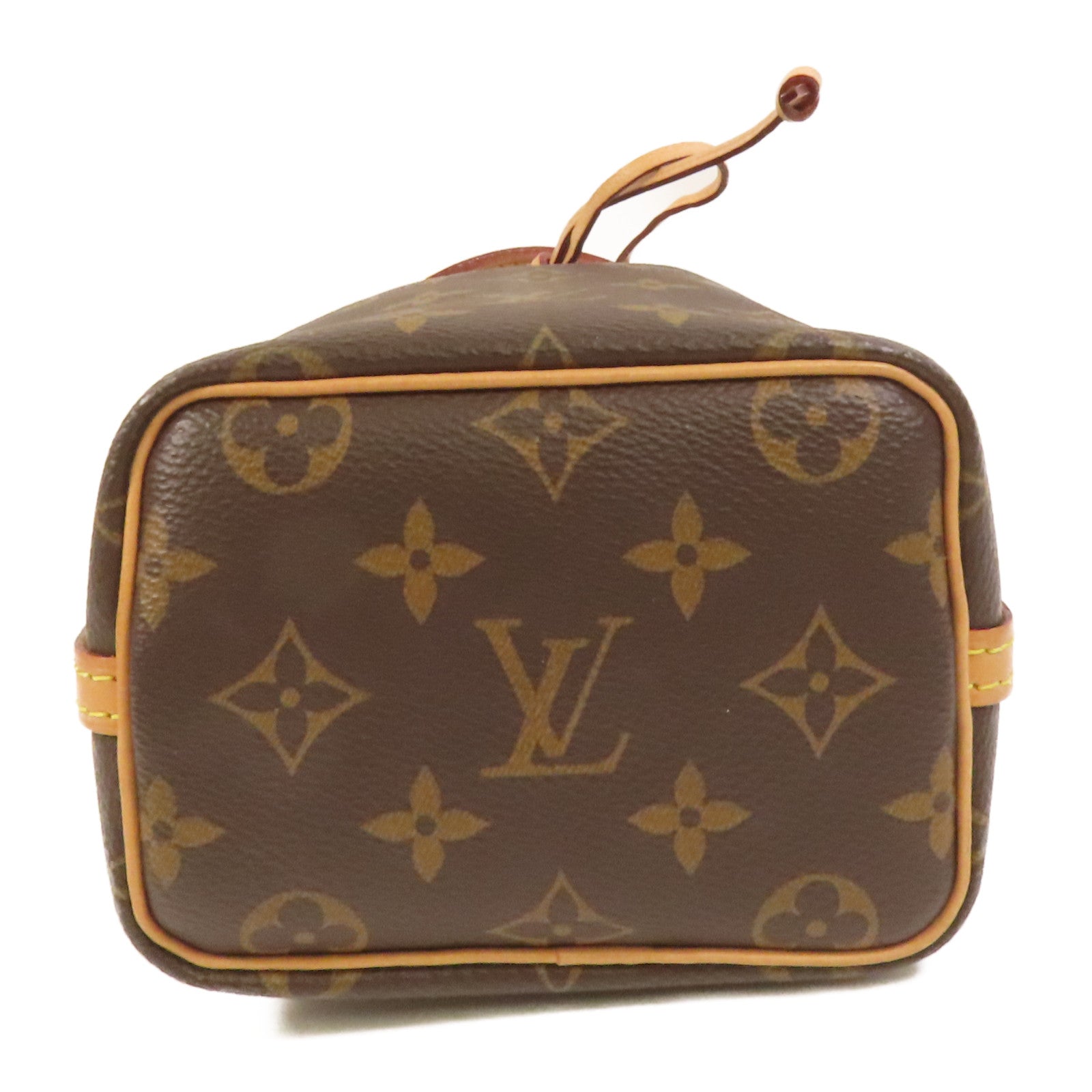 LOUIS VUITTON Monogram Nano Noe金扣肩背袋