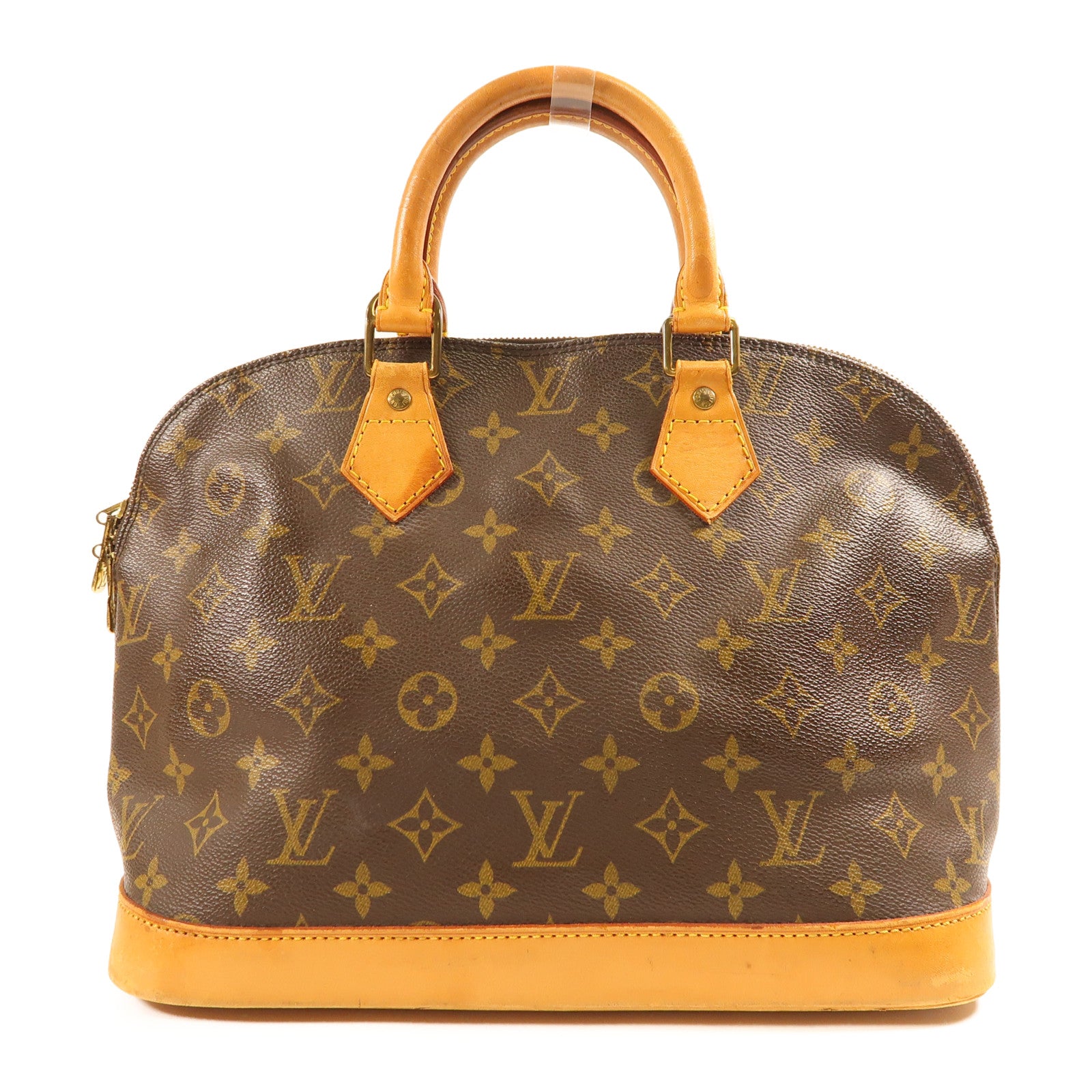 LOUIS VUITTON LV GHW Alma Handbag M51130 Monogram Brown