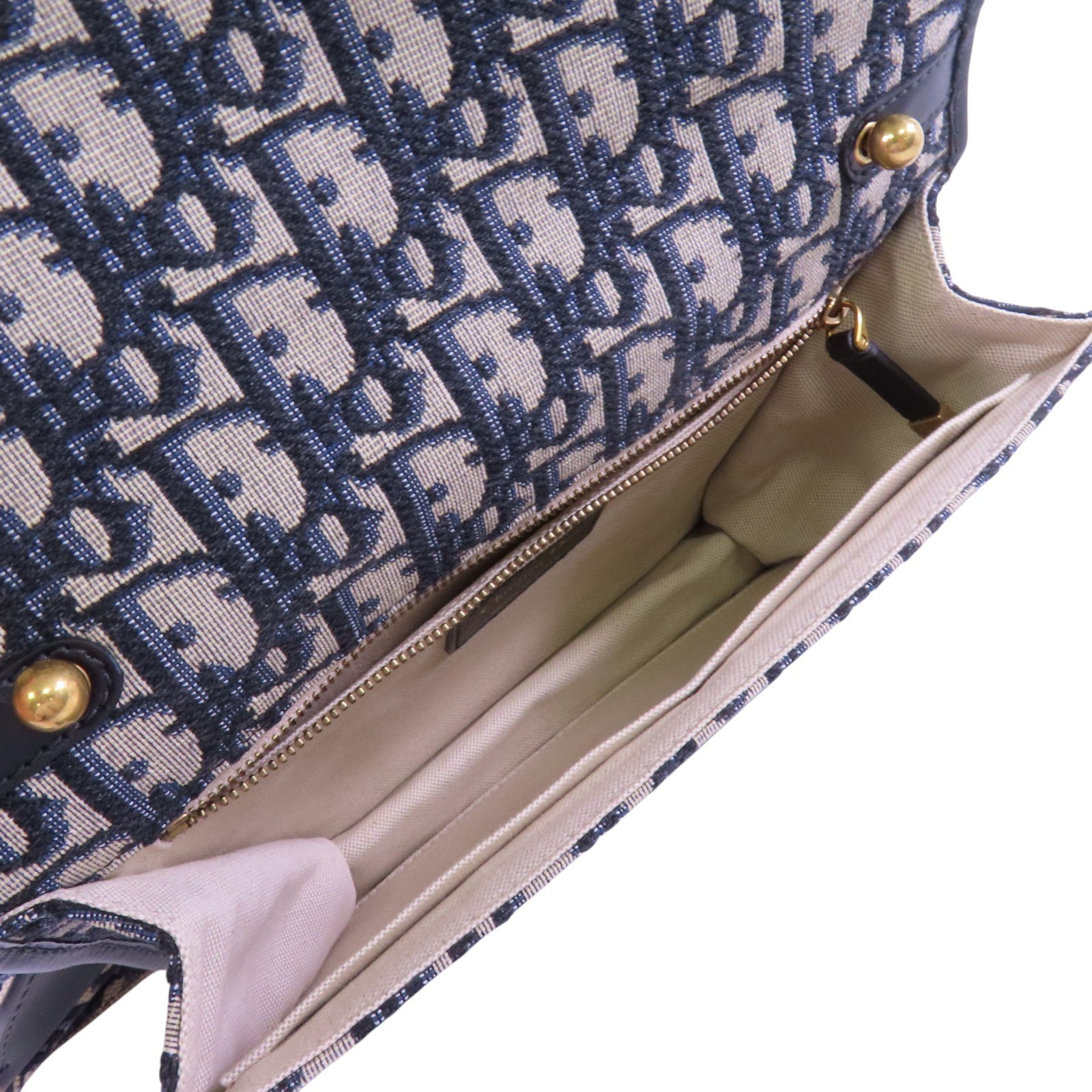 Dior  Oblique帆布Dioraddict金扣肩背袋