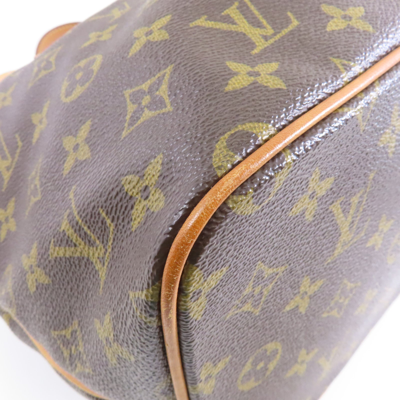 LOUIS VUITTON Monogram Palermo PM金扣手挽肩背兩用袋啡色