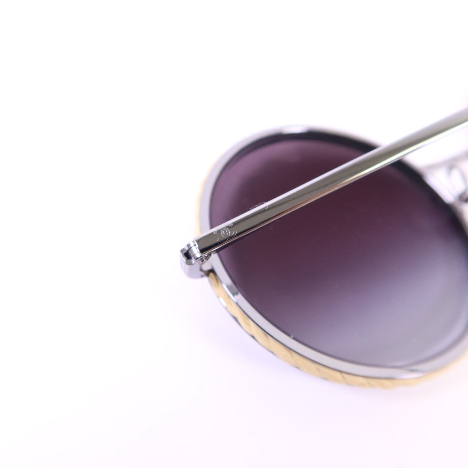 CHANEL Metal/Raffia Sunglasses太陽眼鏡