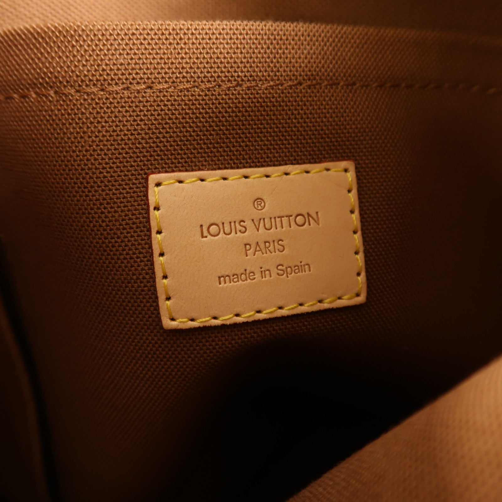 LOUIS VUITTON Monogram Odeon PM金扣肩背袋