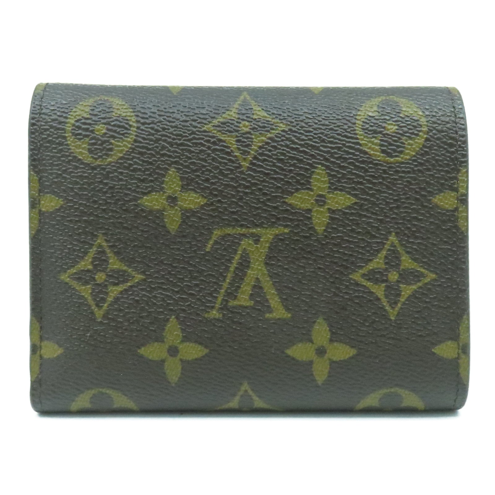 LOUIS VUITTON 【激減優惠】Monogram Wallet金扣錢包啡色/粉紅色