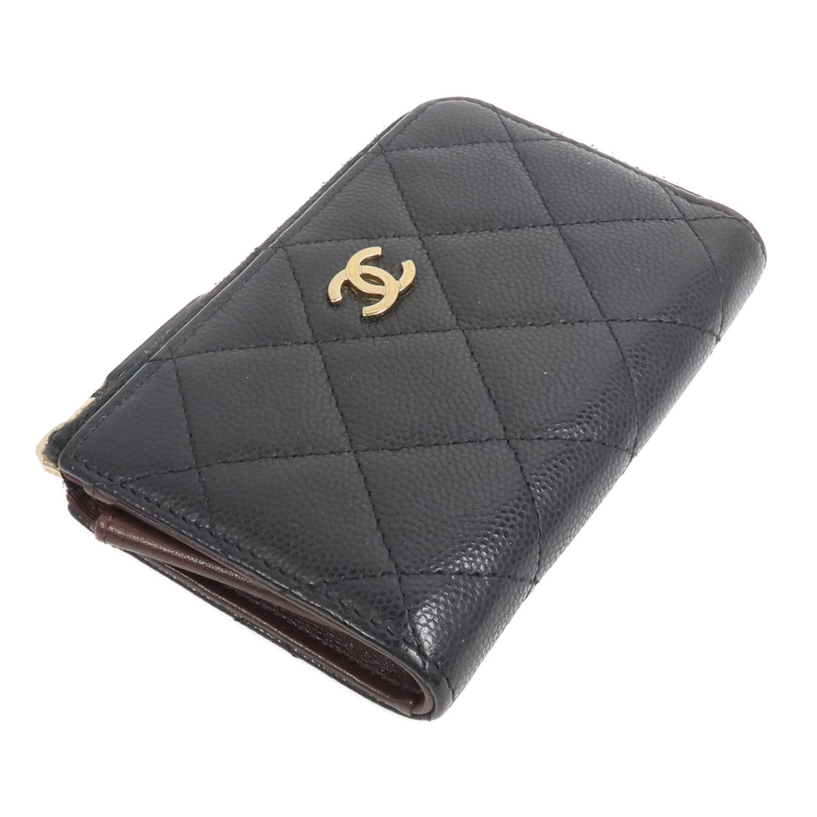 CHANEL 牛皮皮革Coin&Key Holder鎖匙包