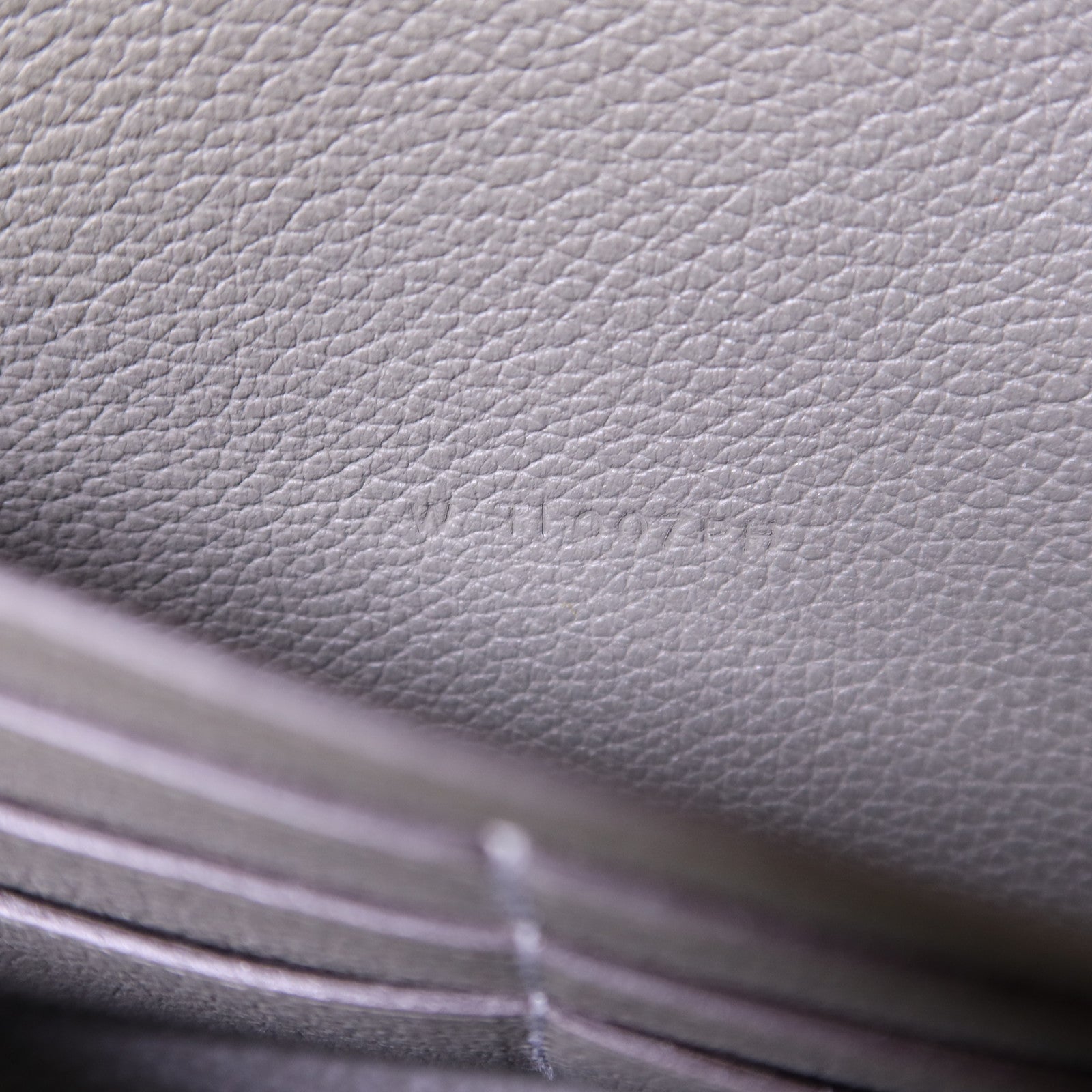 HERMES Evercolor皮革Constance To Go銀扣肩背袋Gris Meyer