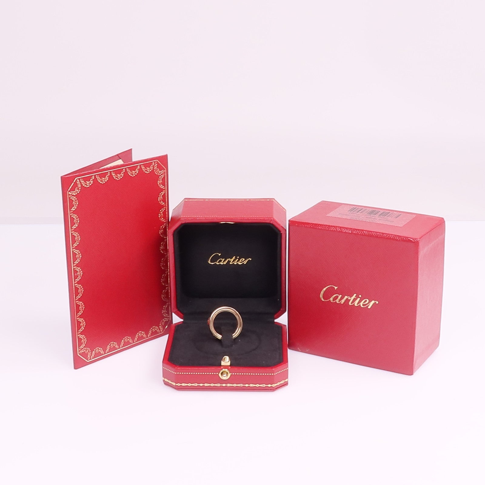 CARTIER 18K玫瑰金Secret Love Ring戒指Cartier#49/US#5