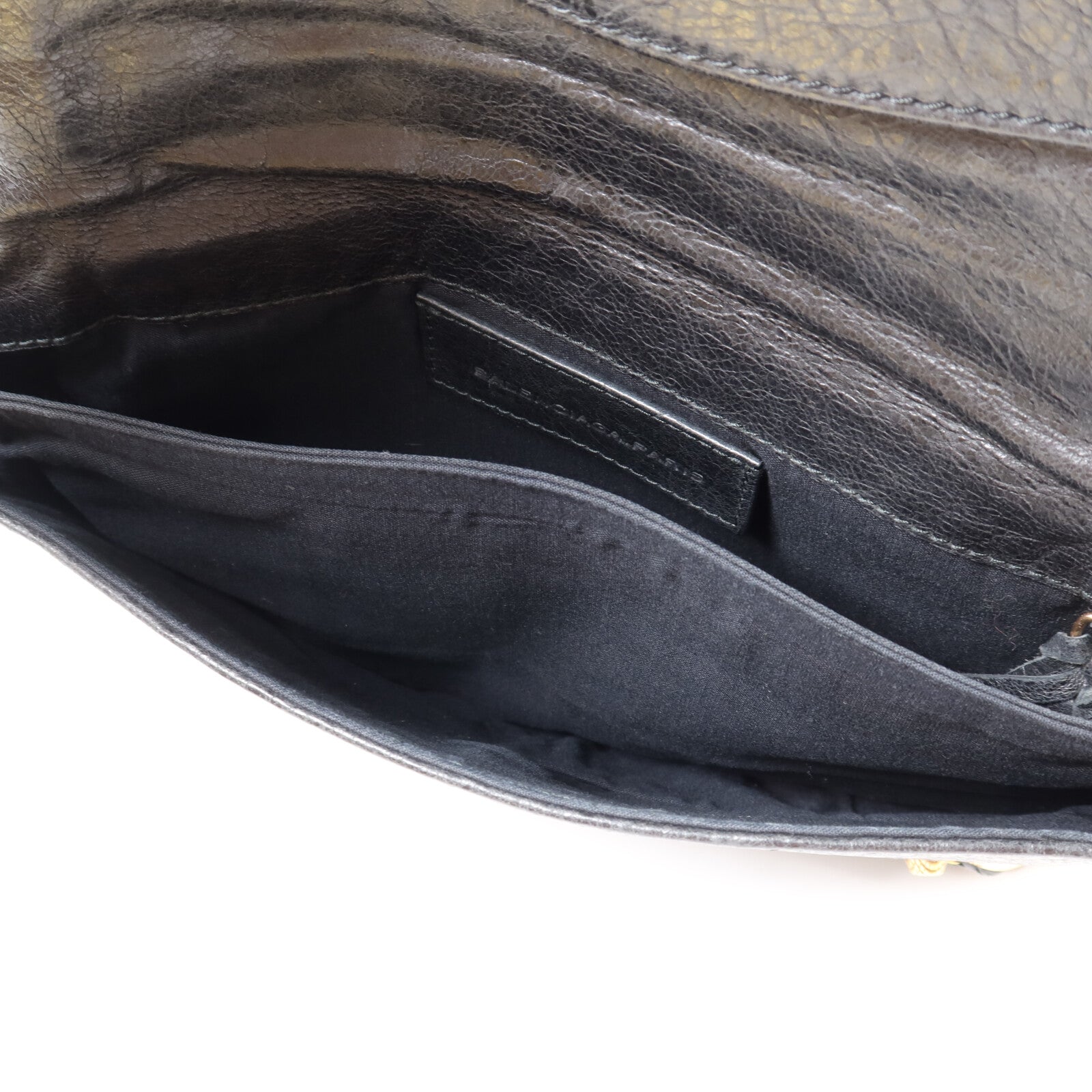 BALENCIAGA 牛皮皮革Envelope Clutch金扣手拿包