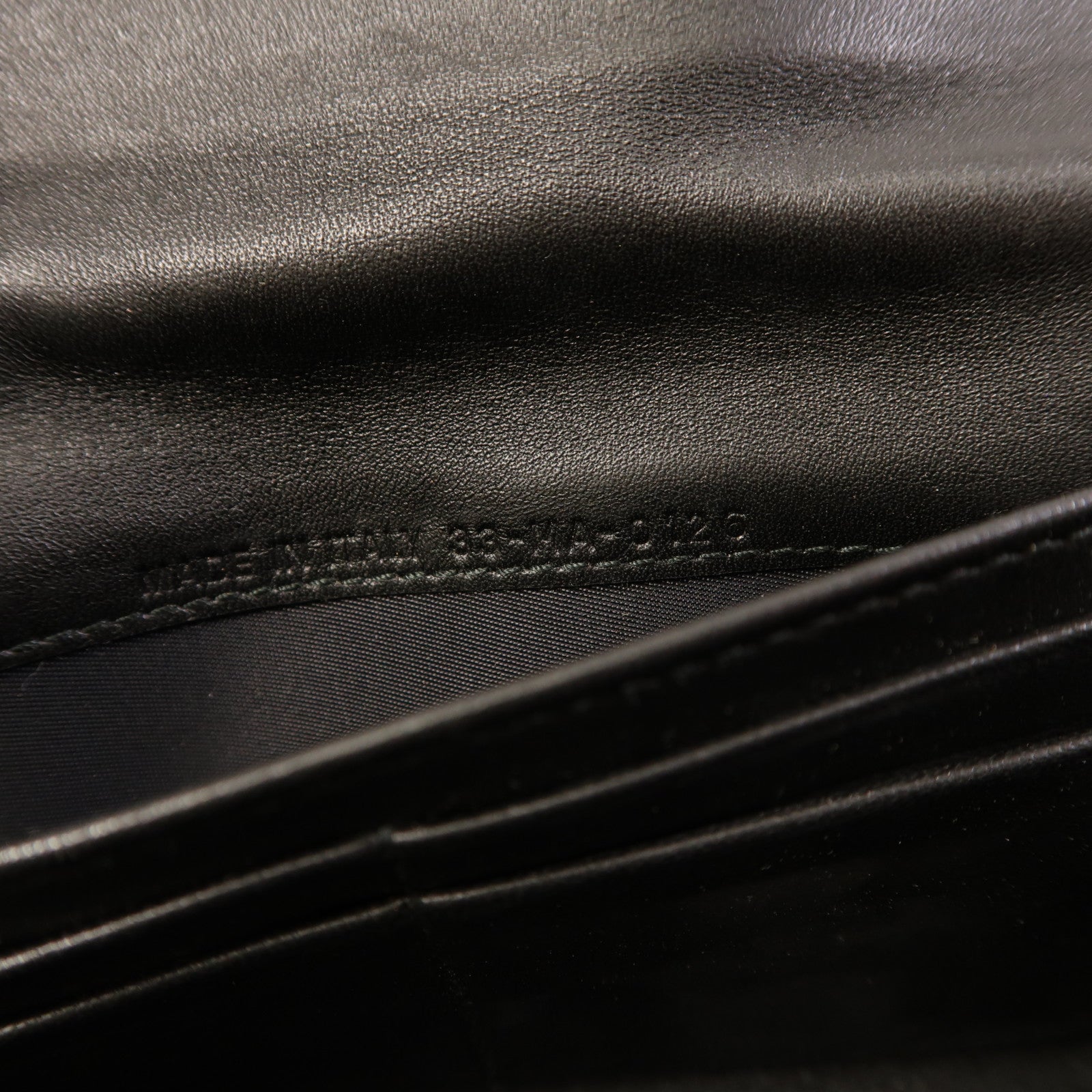 Dior 羊皮皮革Long Wallet銀扣長錢包