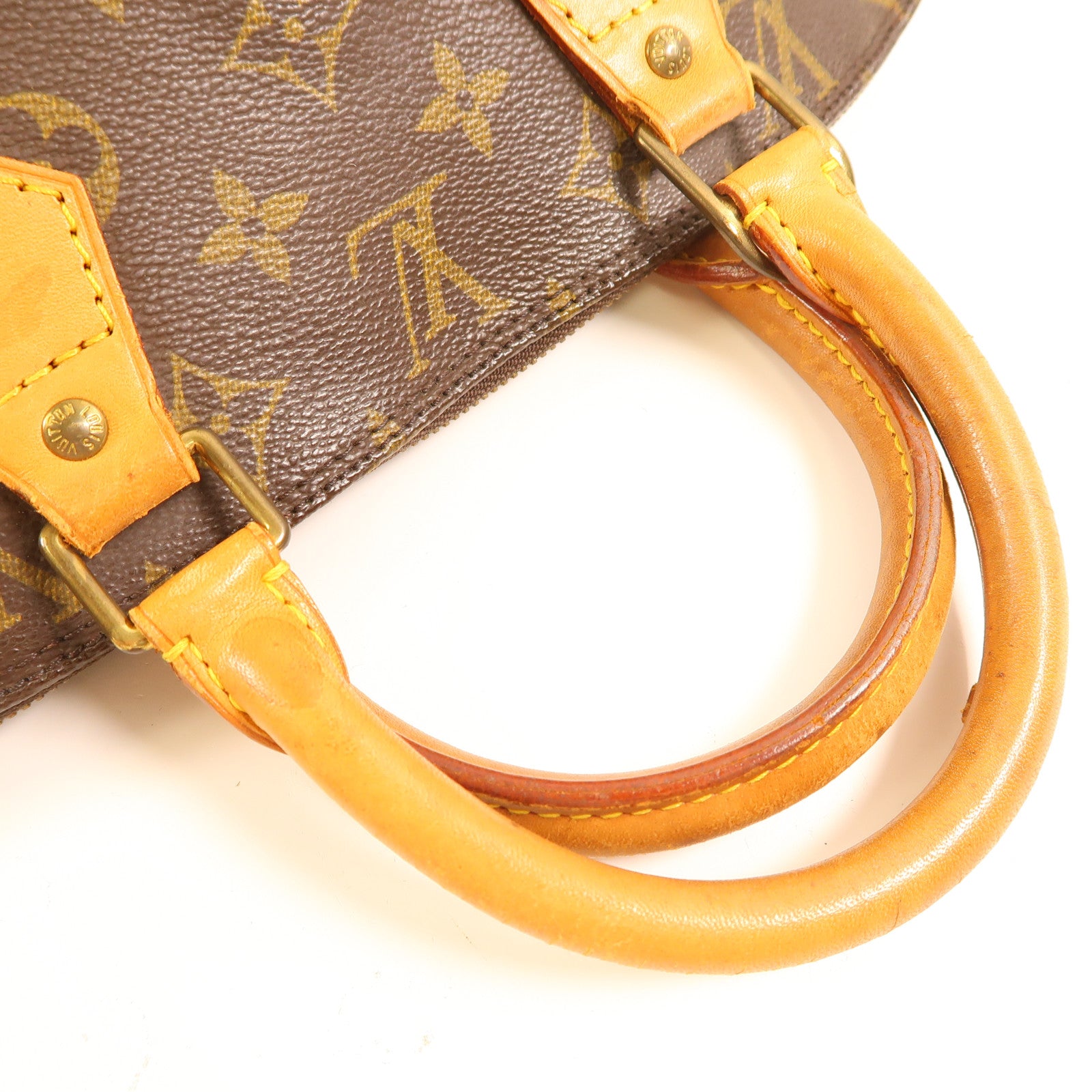 LOUIS VUITTON LV GHW Alma Handbag M51130 Monogram Brown