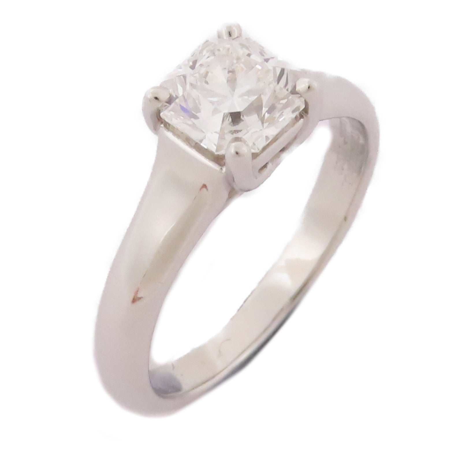 TIFFANY¡®CO Lucida Solitaire Diamond Ring 5970744 PT950 US#6