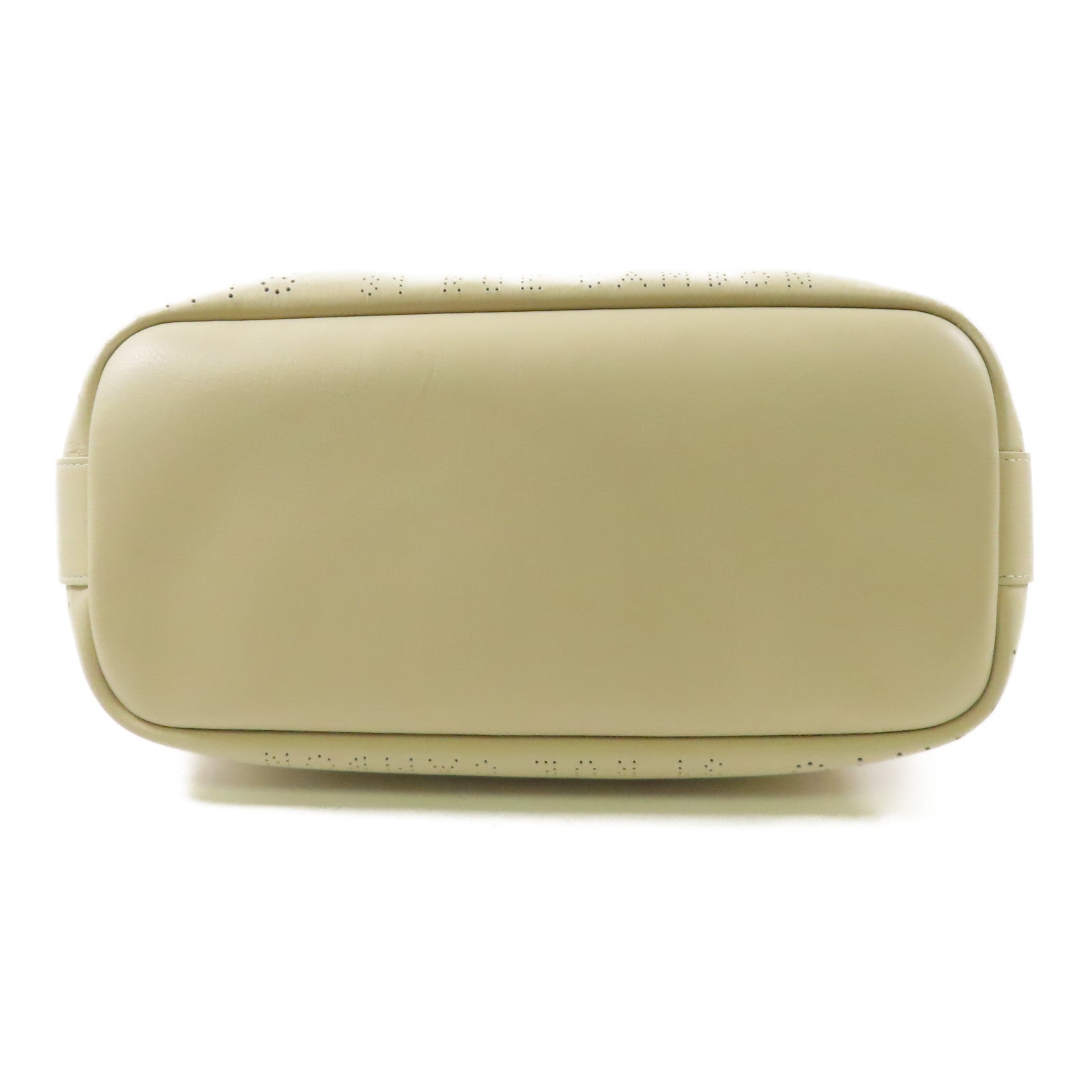 CHANEL 牛皮皮革Chain Tote銀扣鏈帶手挽袋