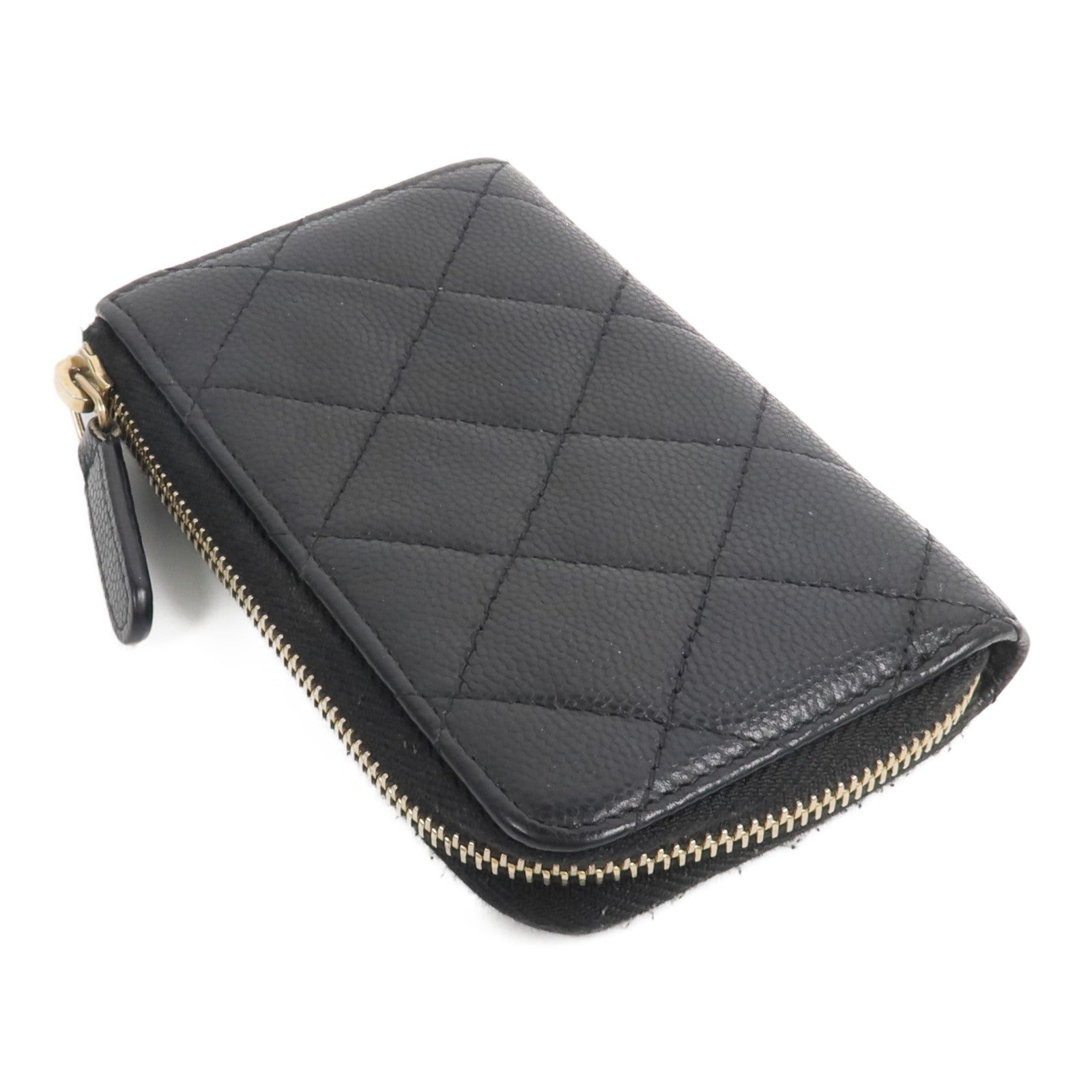 CHANEL 牛皮皮革Coin&Key Holder鎖匙包