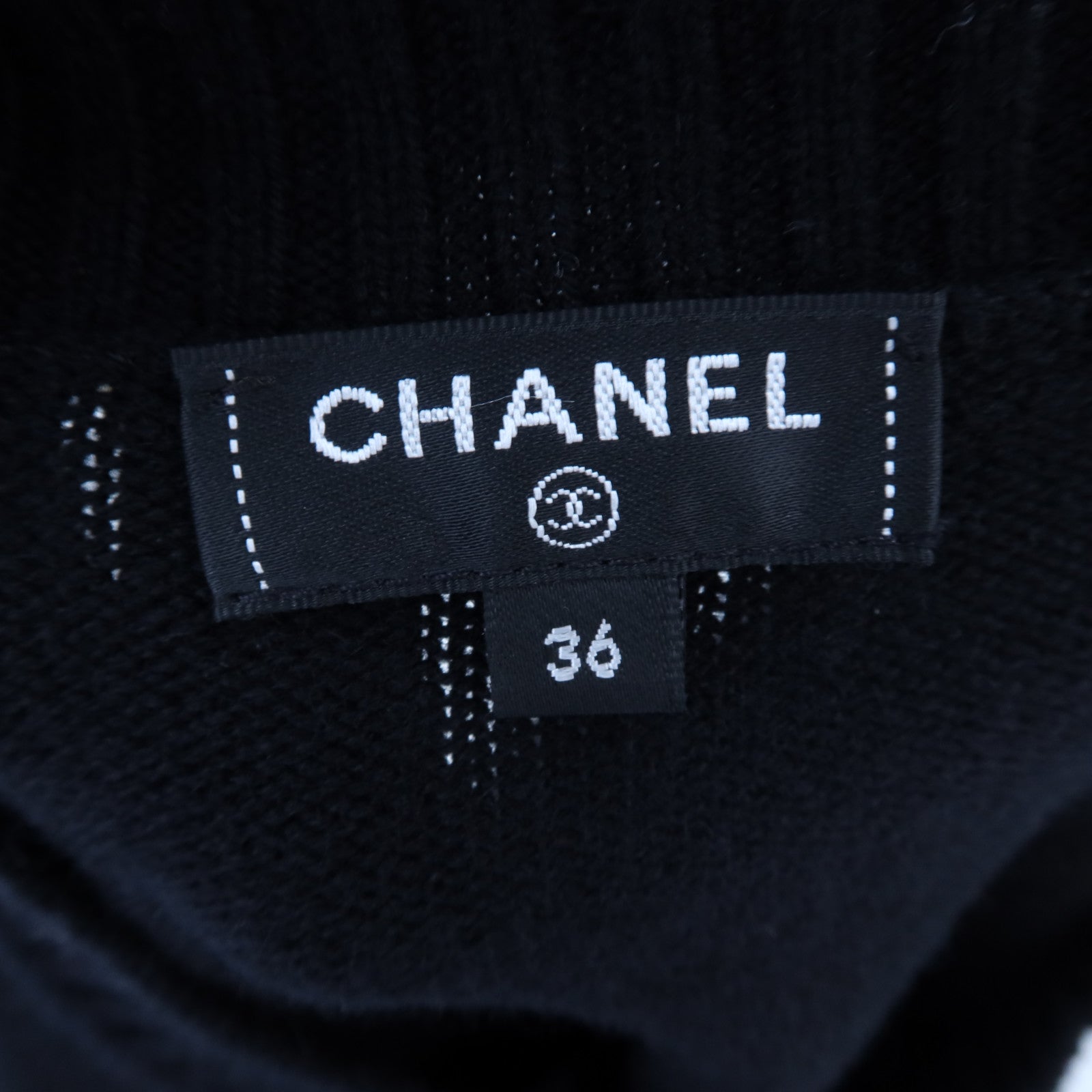CHANEL Cashmere/Silk Knitted Top上衣