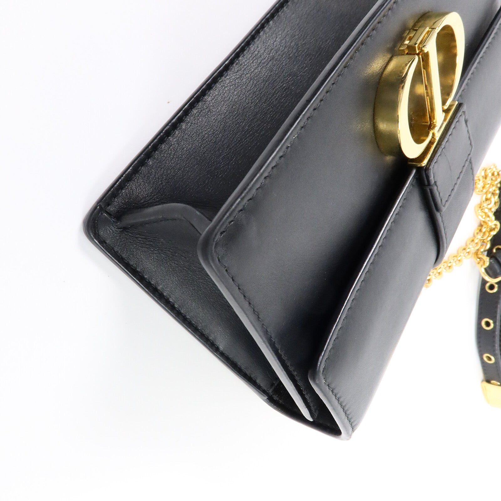 Dior 牛皮皮革30Montaigne East-West Bag With Chain鏈帶肩背袋