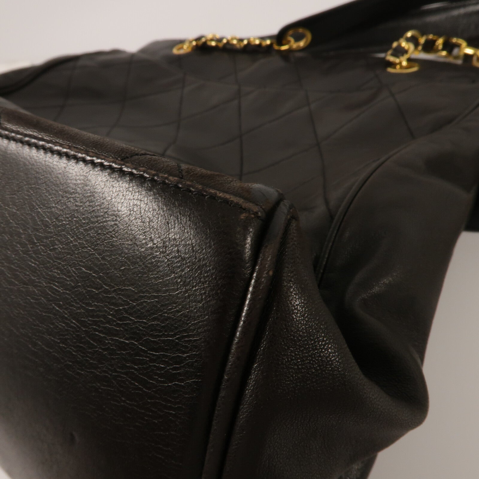 CHANEL 羊皮皮革Vintage Tote手挽袋