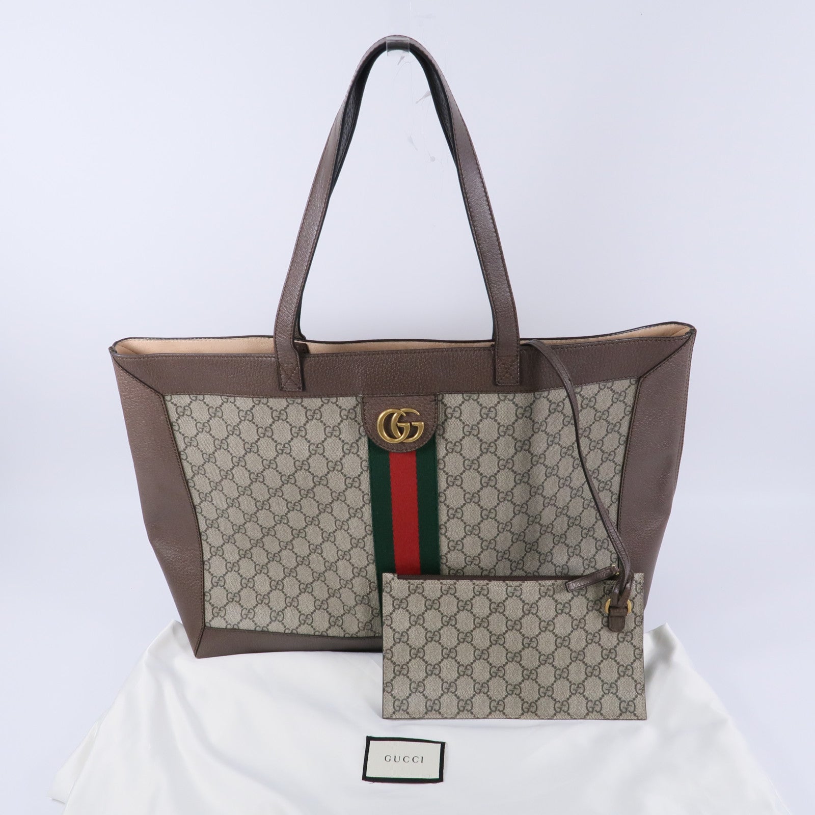 GUCCI 塗層帆布Ophidia Tote Bag手挽袋