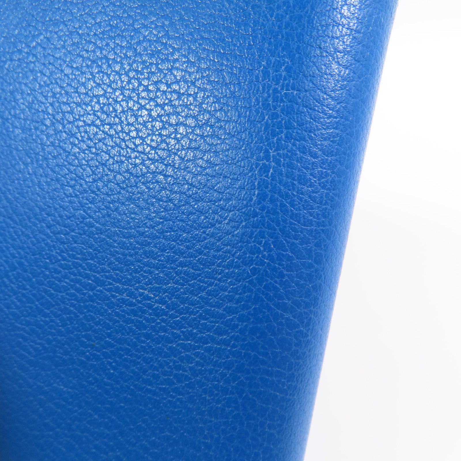 HERMES Evercolor皮革Citizen Twill Compact Wallet短錢包Bleu Hydra