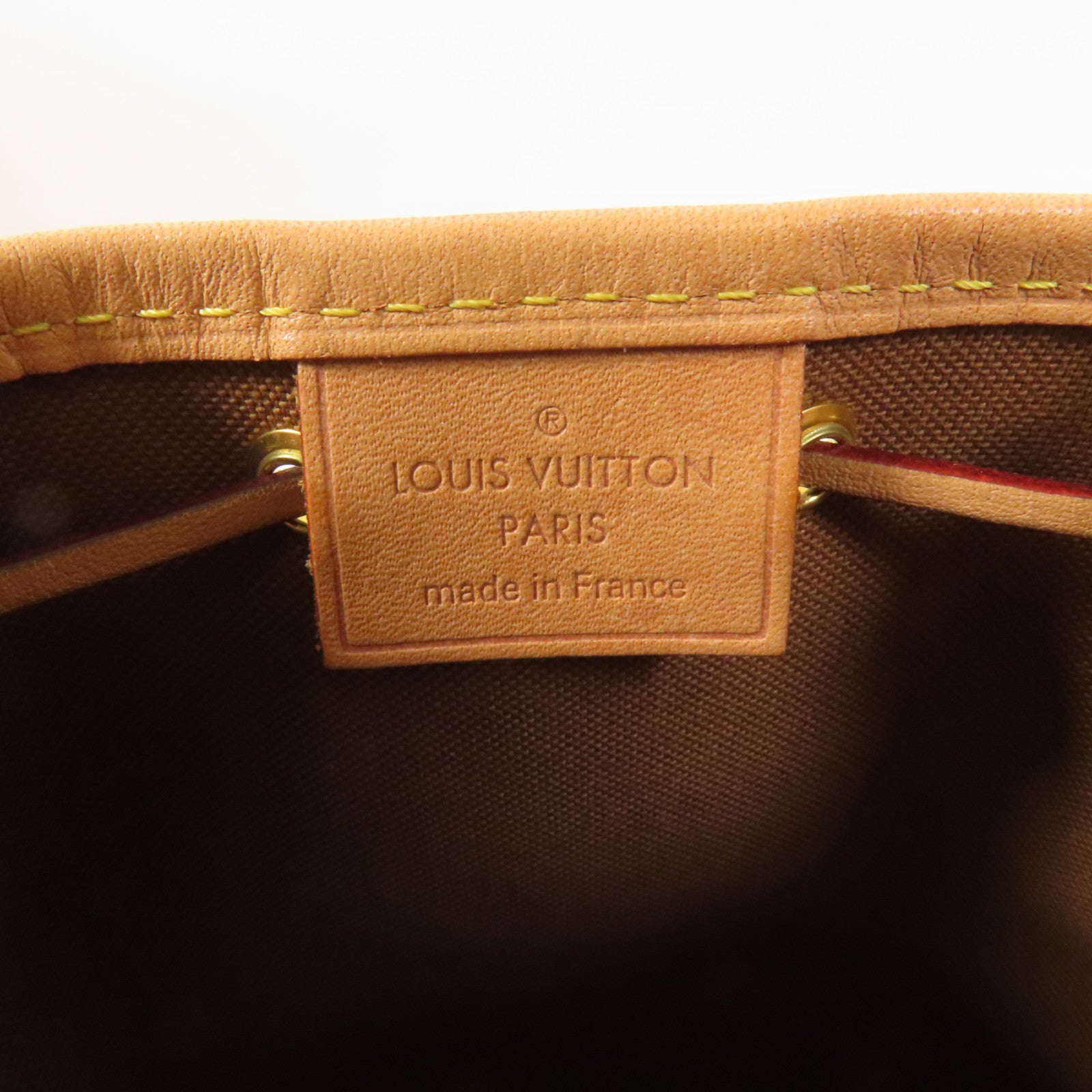 LOUIS VUITTON Monogram Nano Noe金扣肩背袋