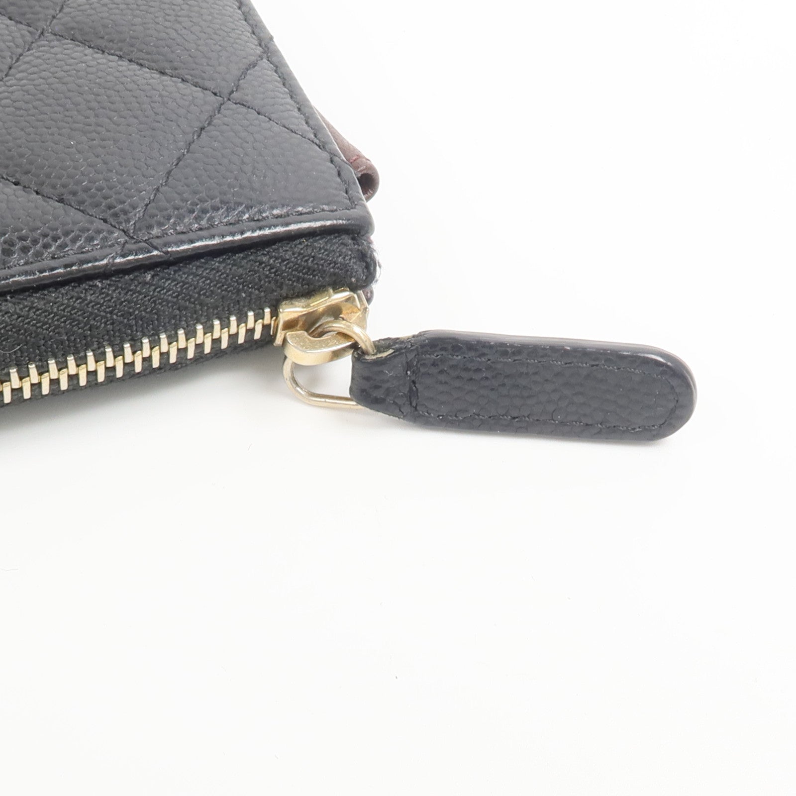CHANEL 牛皮皮革Coin&Key Holder鎖匙包
