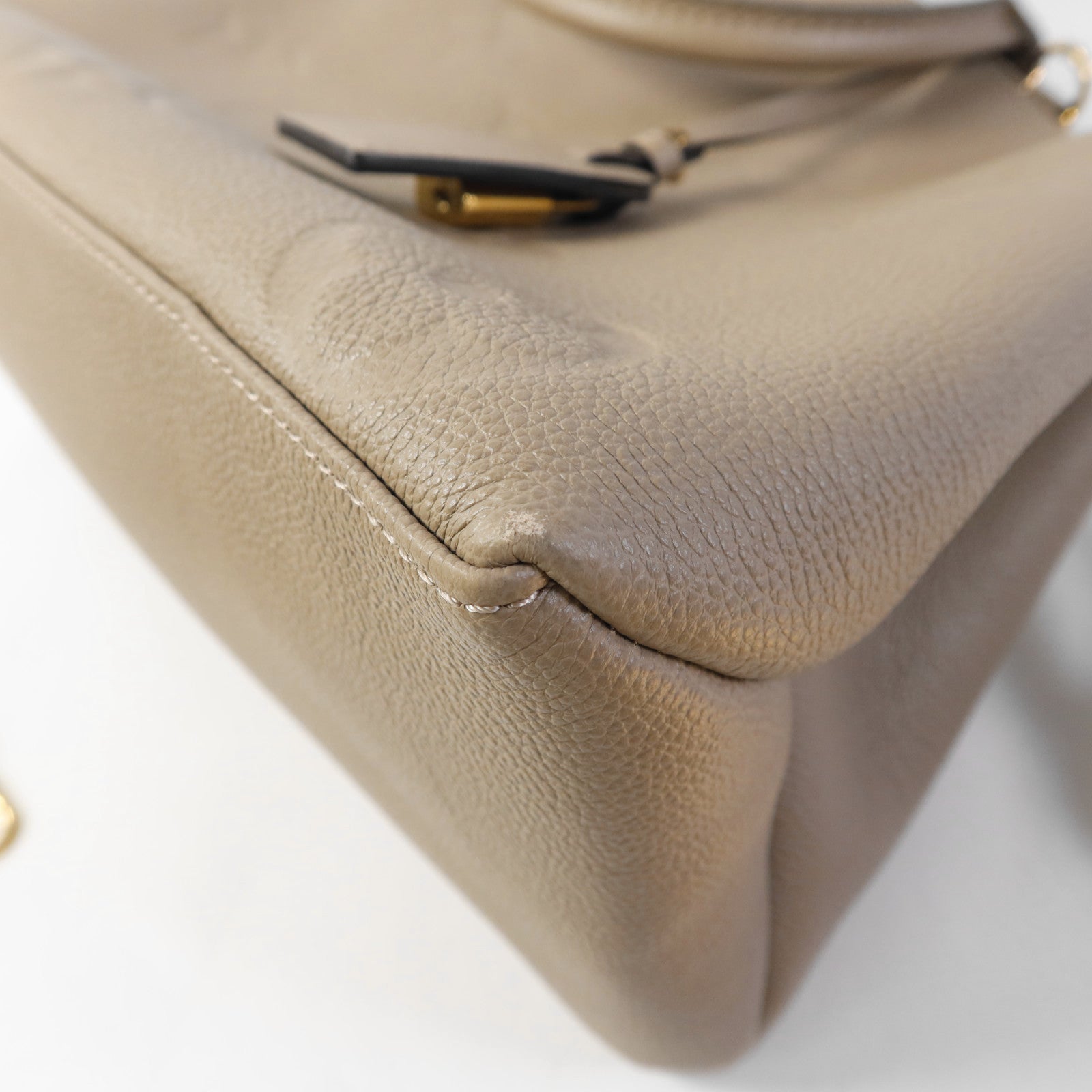 LOUIS VUITTON Monogram Empreinte Grand Palais金扣手挽肩背兩用袋